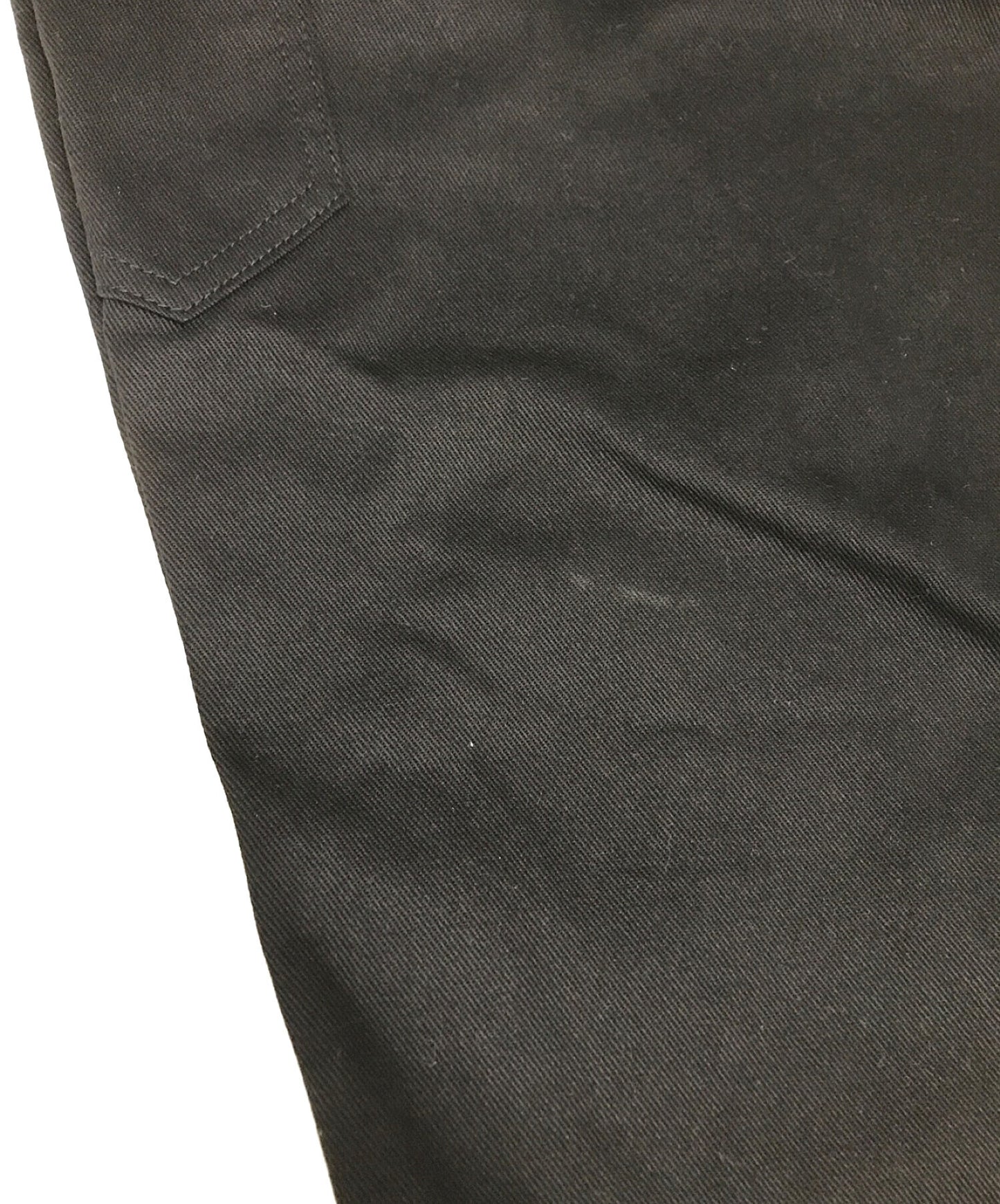 [Pre-owned] BLACK Scandal Yohji Yamamoto Katsuragi Cotton Waist Strap Painter Pants HG-P92-059