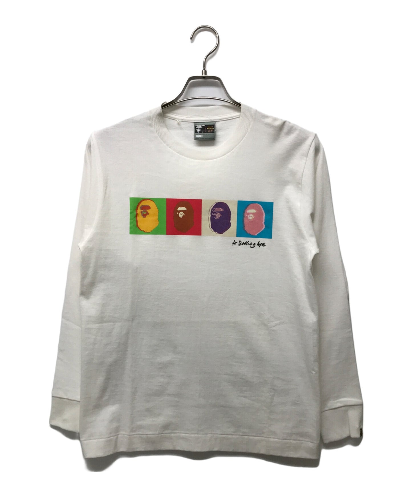 [Pre-owned] A BATHING APE Printed long-sleeved cut and sewn