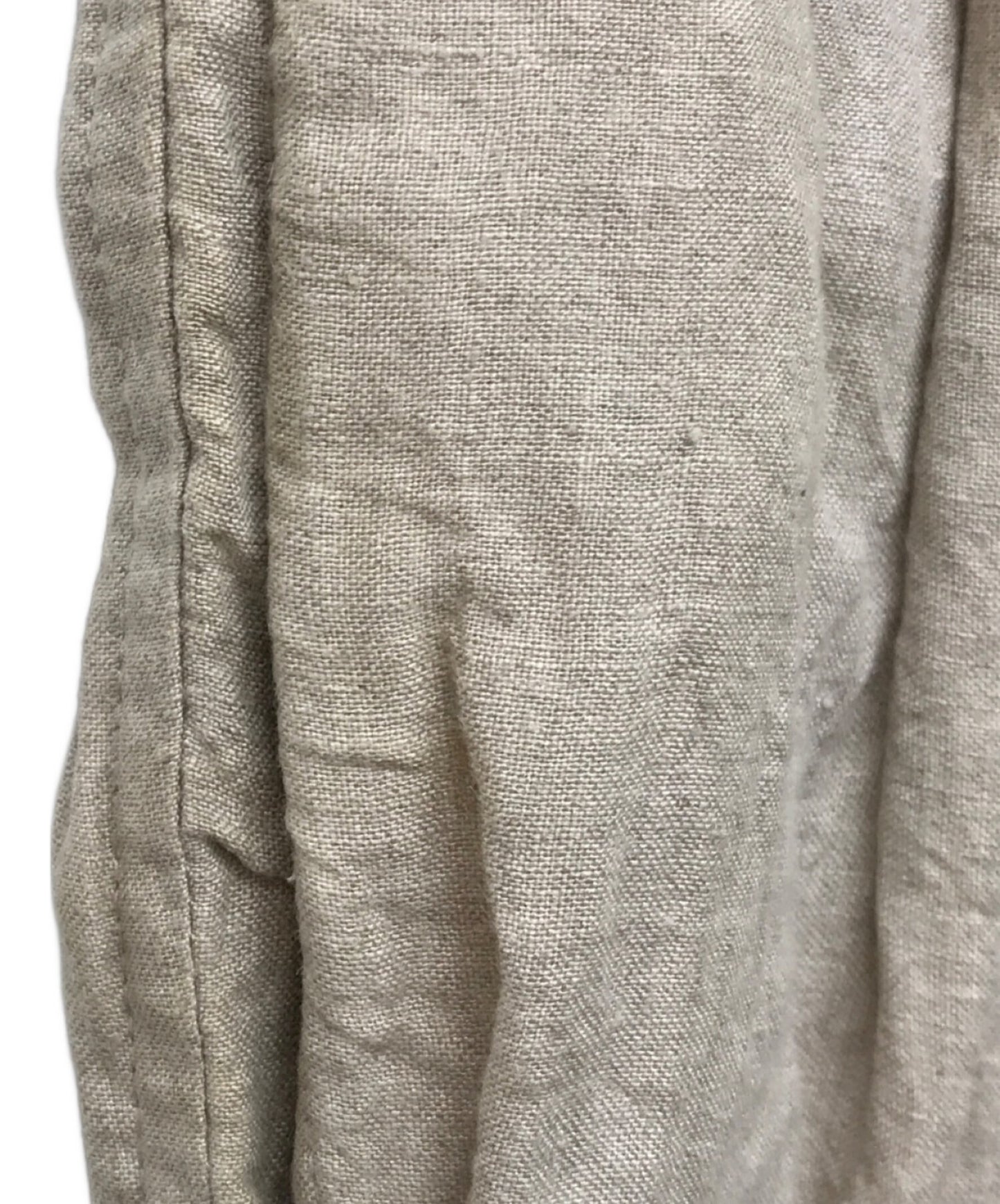 [Pre-owned] Yohji Yamamoto pour homme Lace-up linen shoppers pants HD-P47-303