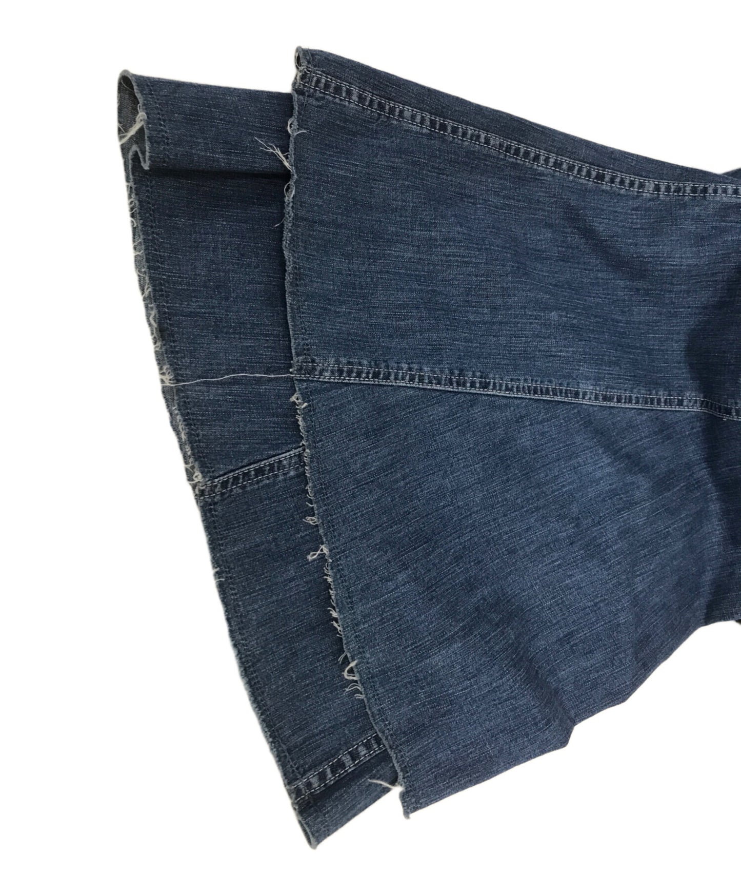 [Pre-owned] Hysteric Glamour USED processed low rise flared denim pants 01193AP09