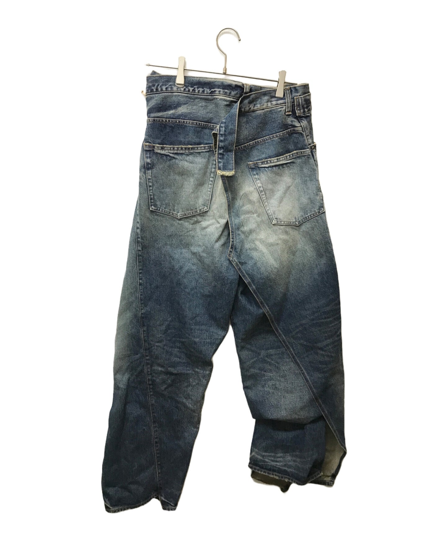 [Pre-owned] Maison MIHARA YASUHIRO SLIDED PIECE DENIM PANTS A08PT021