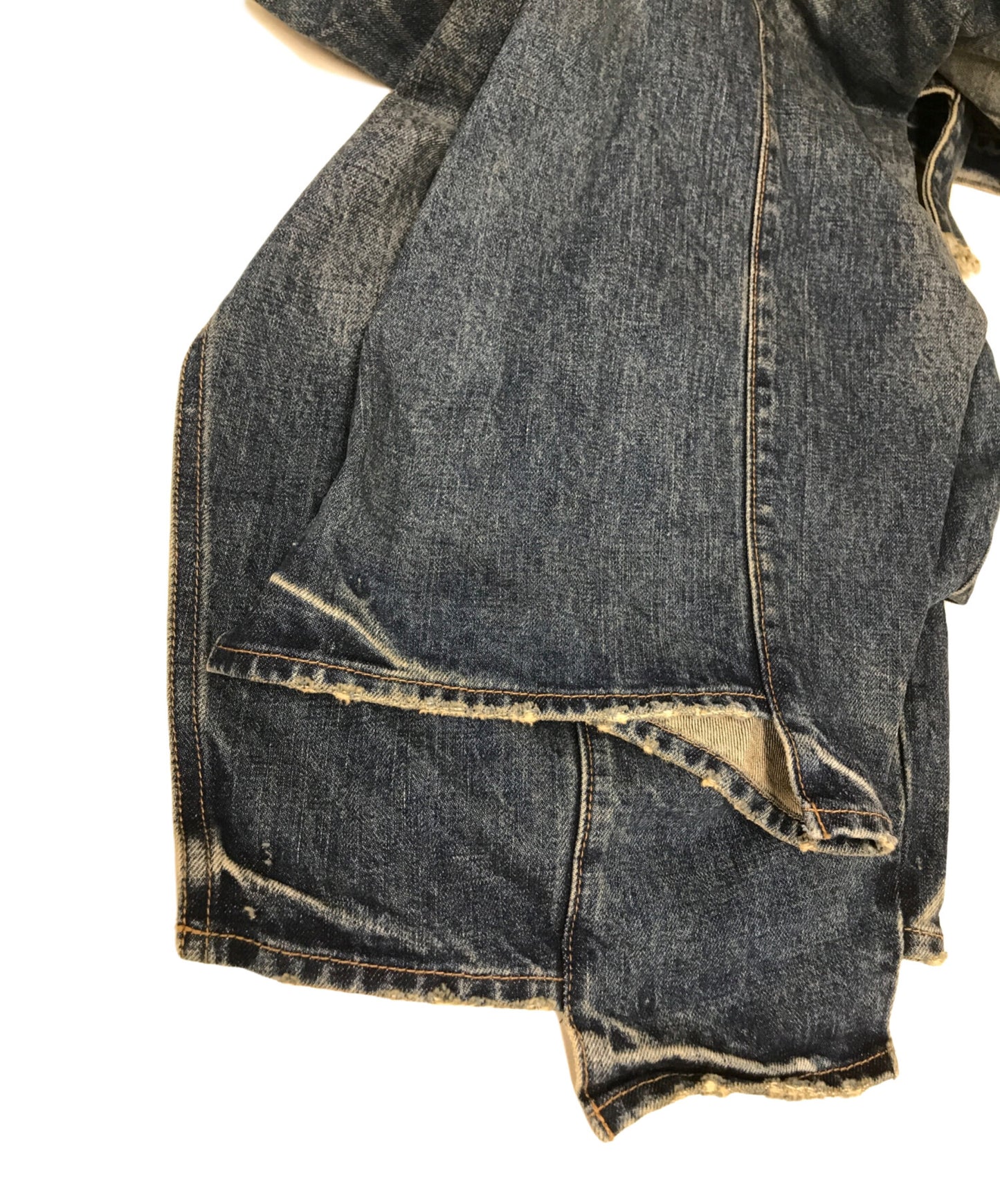 [Pre-owned] Maison MIHARA YASUHIRO SLIDED PIECE DENIM PANTS A08PT021