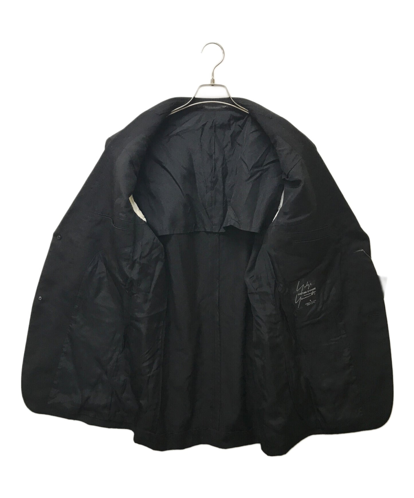[Pre-owned] Yohji Yamamoto COSTUME D'HOMME Wool Gabardine 2B Tailored Jacket HD-J86-150