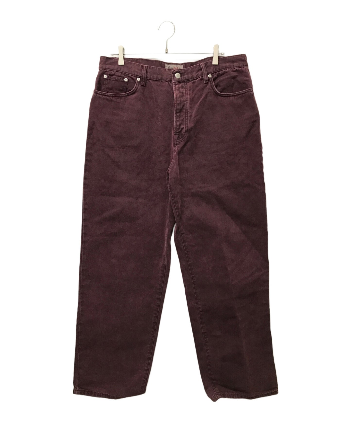[Pre-owned] stussy BIG OL washed denim pants 116568