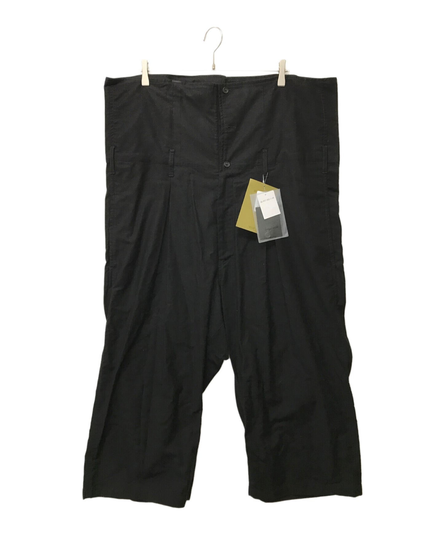 [Pre-owned] Yohji Yamamoto pour homme high-waisted pants HS-P07-002