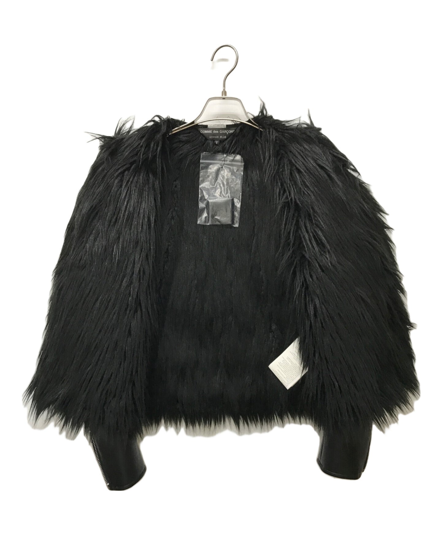 [Pre-owned] COMME des GARCONS HOMME PLUS Faux Leather Single Riders Jacket PL-J048