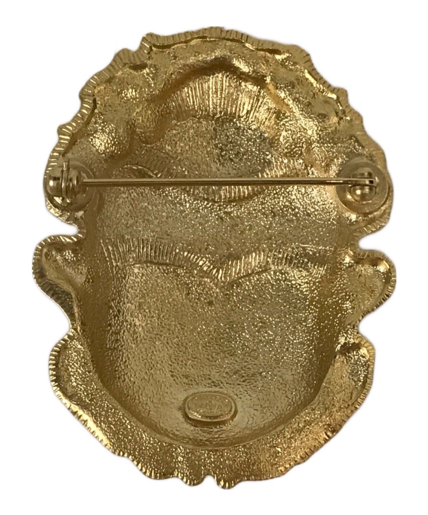 [Pre-owned] CHANEL Scarab motif brooch