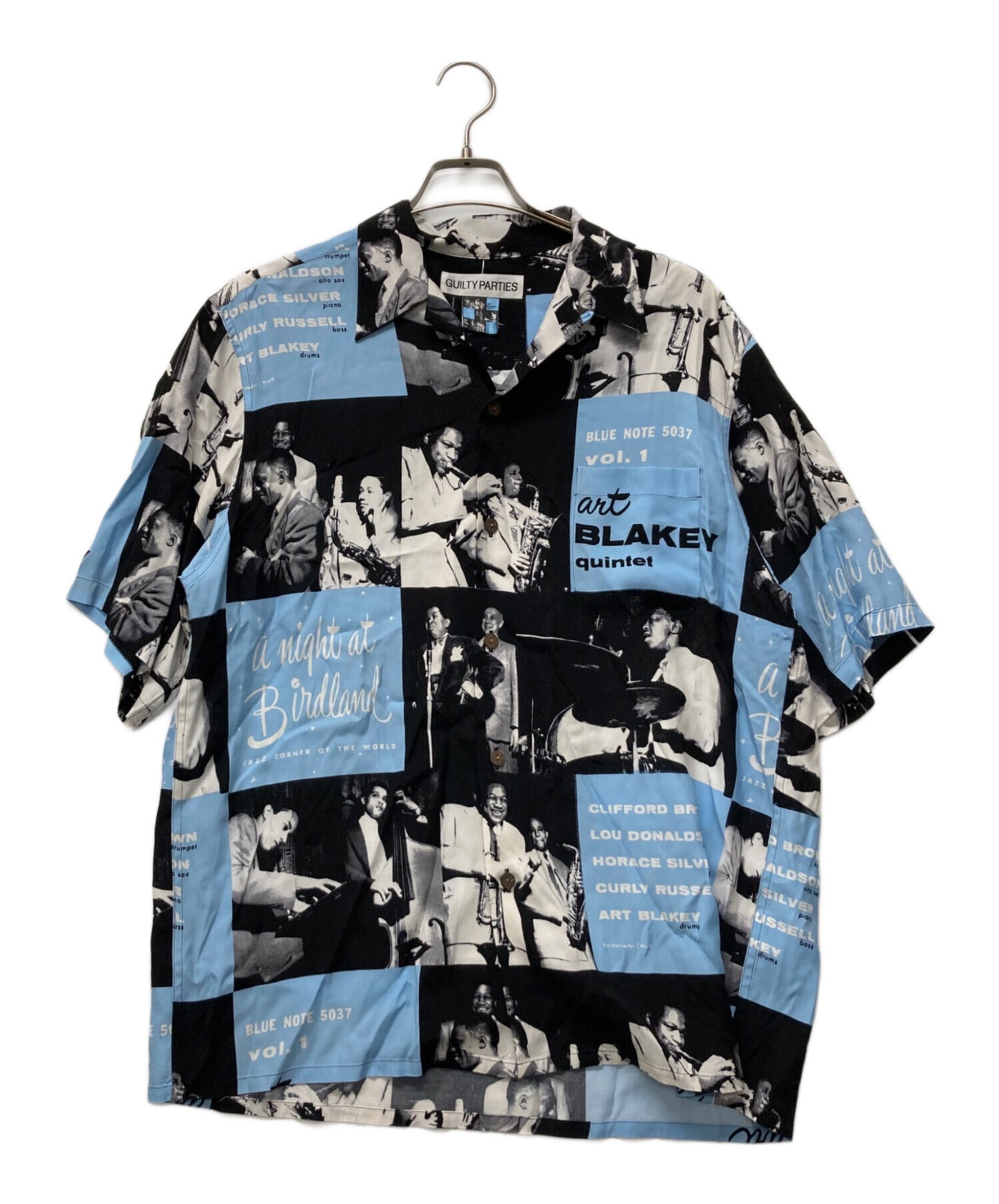 [Pre-owned] WACKO MARIA 24SS BLUE NOTE HAWAIIAN SHIRT