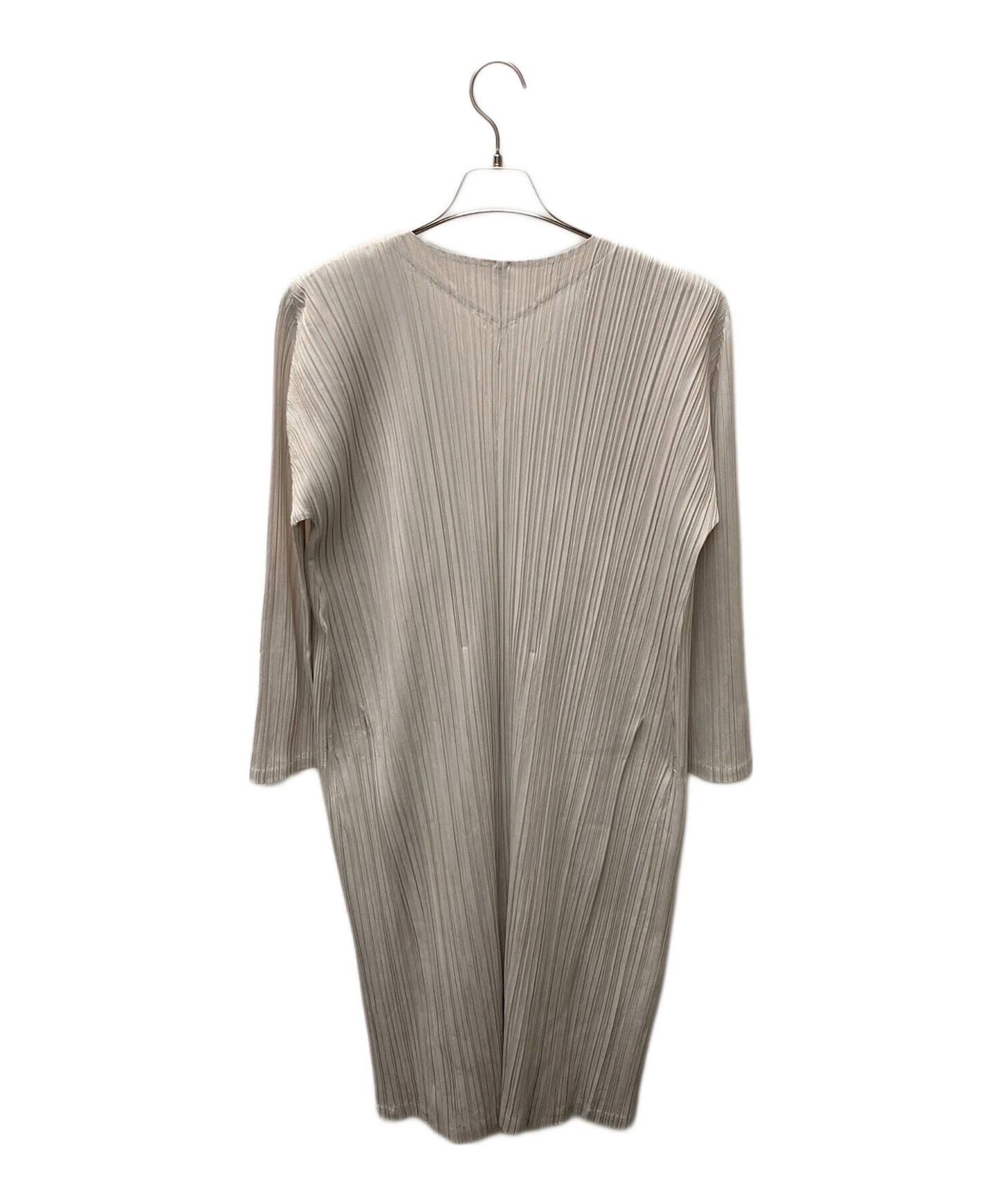 [Pre-owned] PLEATS PLEASE Pleated long cardigan PP93-JA603