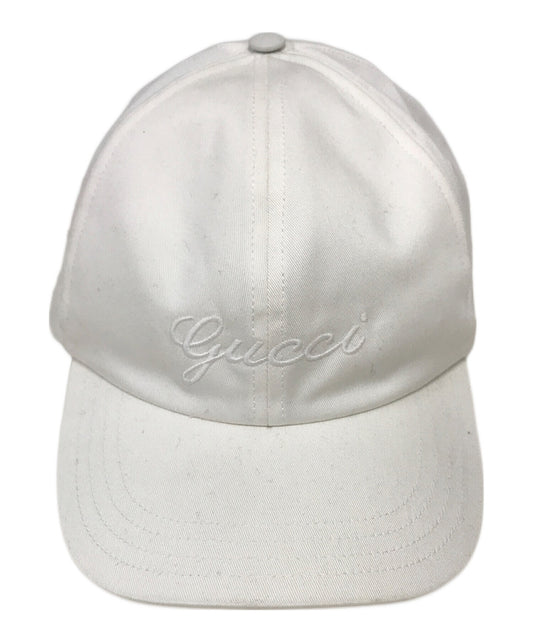 [Pre-owned] GUCCI Embroidery Baseball Cap 782732