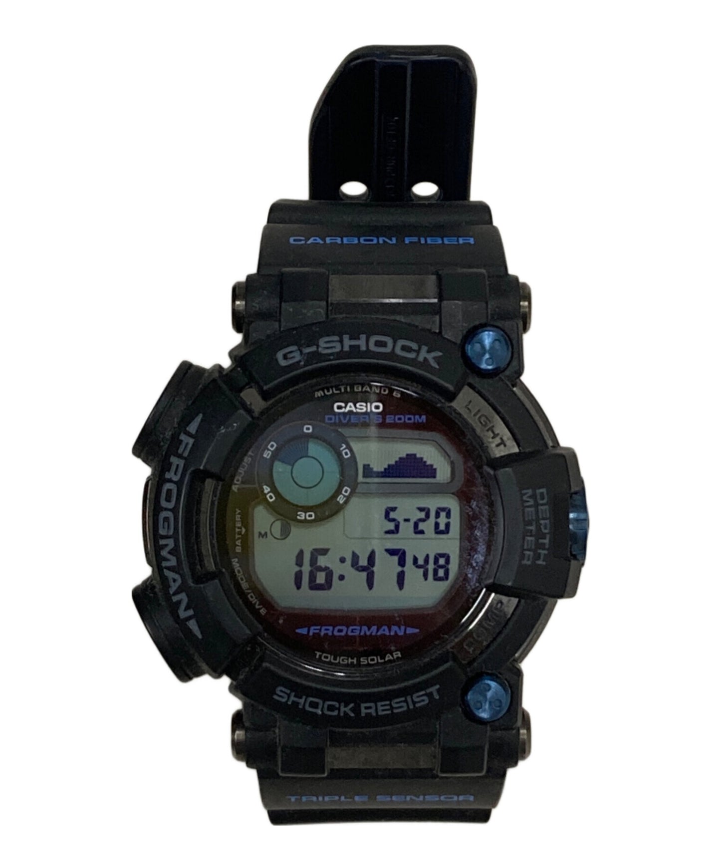[Pre-owned] CASIO G-SHOCK-FROGMAN DEPTH SENSOR GWF-D1000B-1JF
