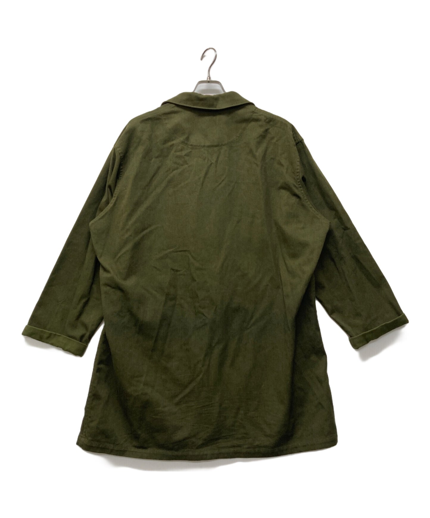 [Pre-owned] s'yte COTTON DRILL "BORO" APPLIQUE LONG JACKET UB-J10-004