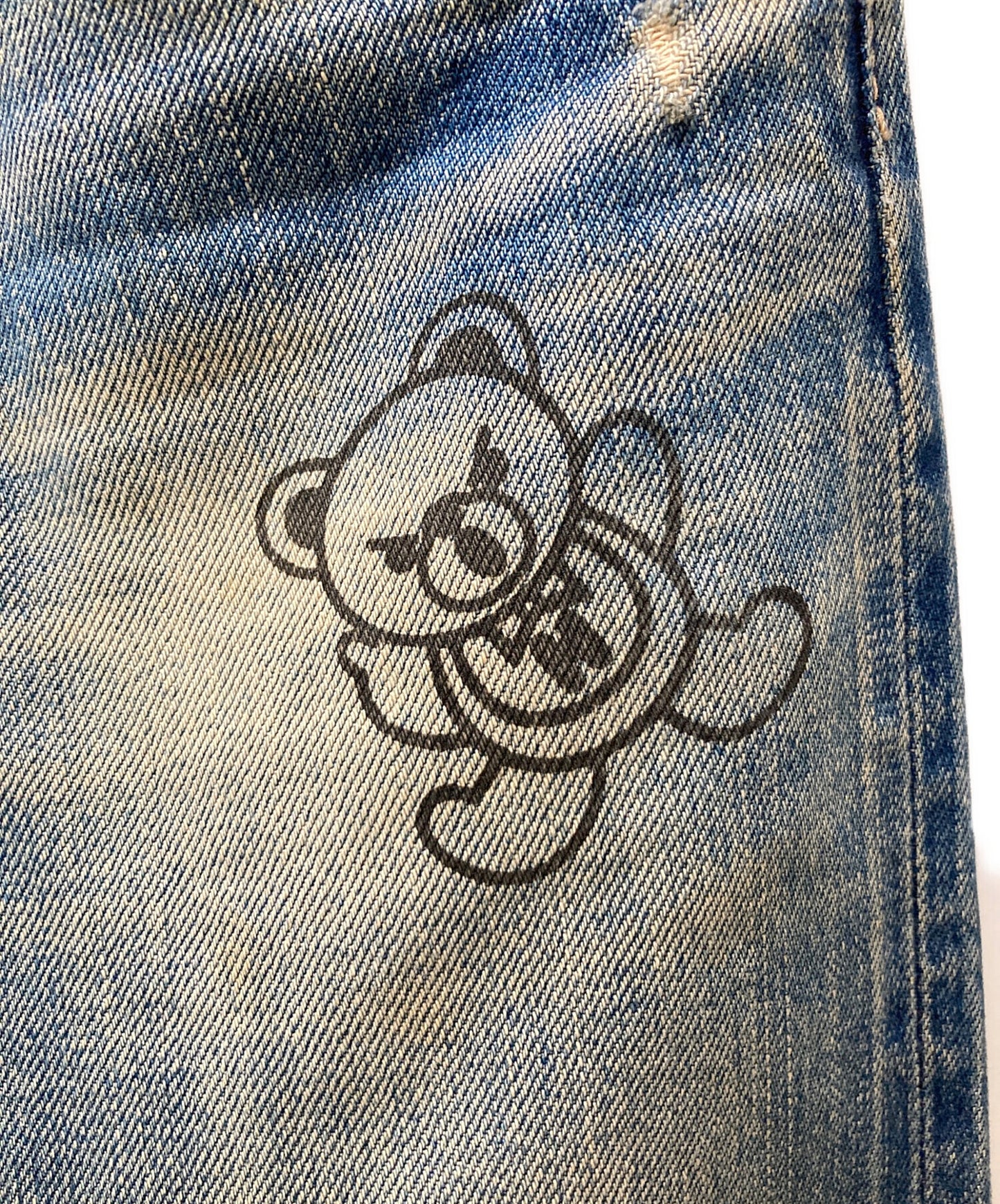 [Pre-owned] Hysteric Glamour Denim Pants/Studded Skinny Denim Pants