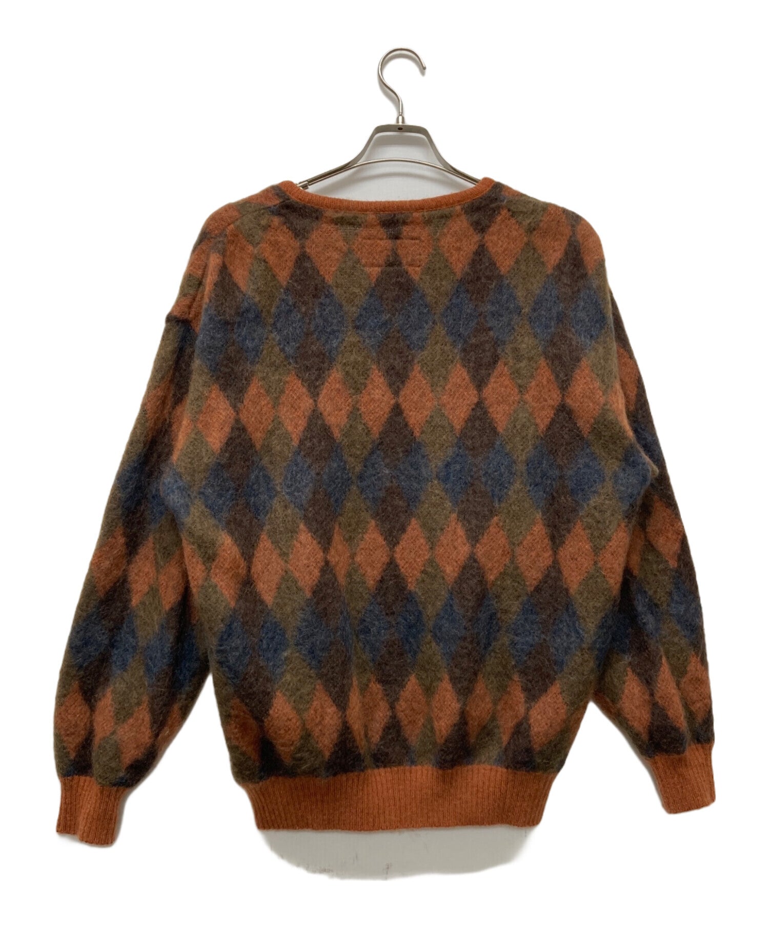 Pre-owned] WACKO MARIA Argyle mohair cardigan – Archive Factory