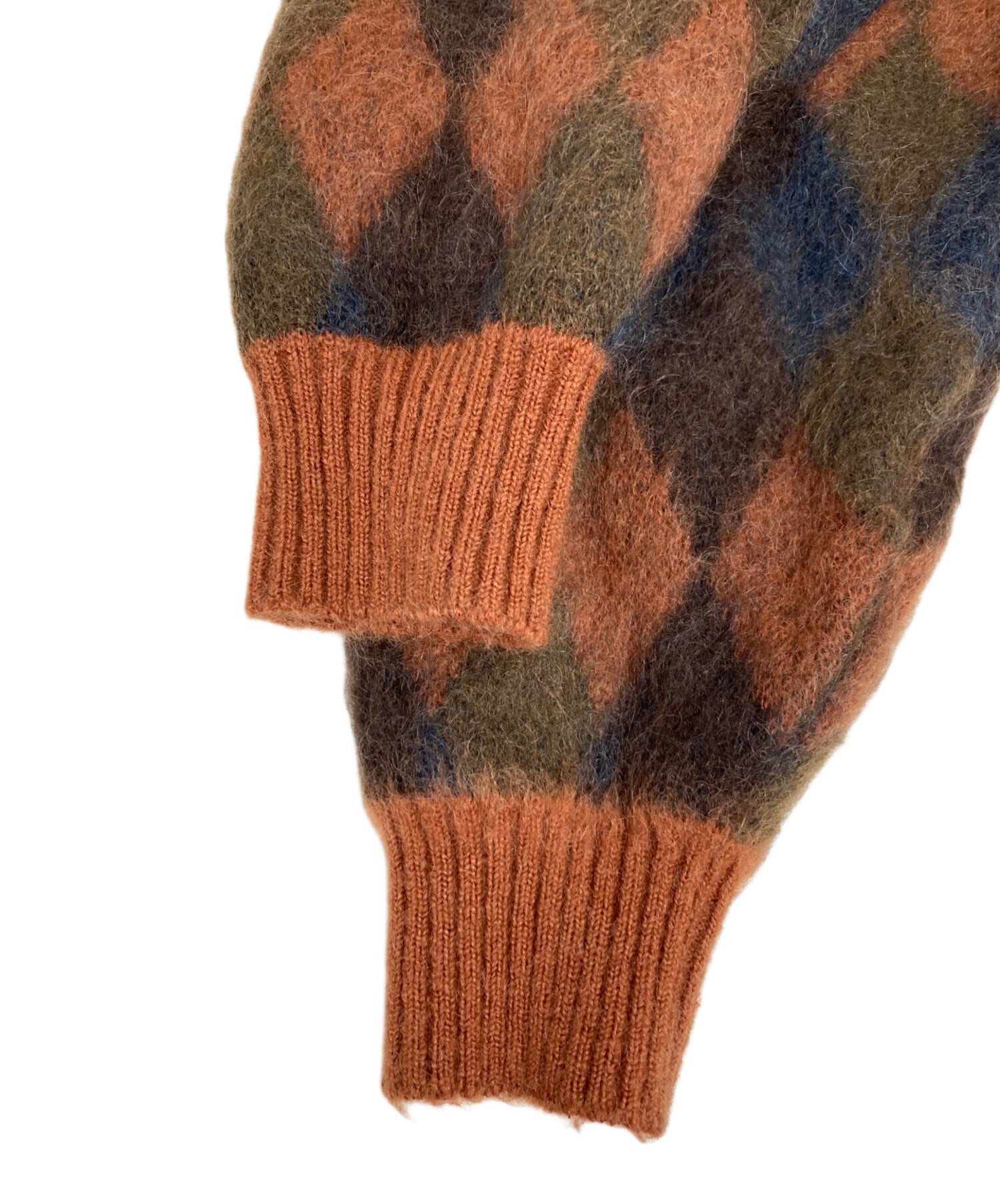 Pre-owned] WACKO MARIA Argyle mohair cardigan – Archive Factory