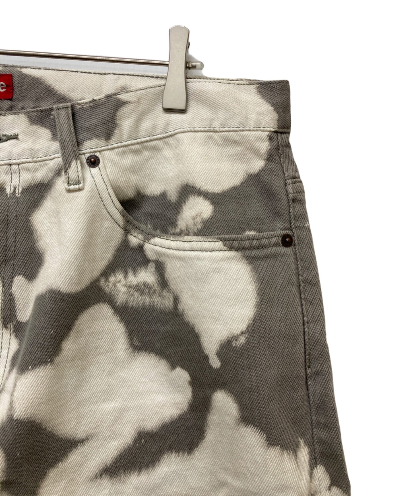 [Pre-owned] SUPREME 25ss Supreme Baggy Jean "Bleached"