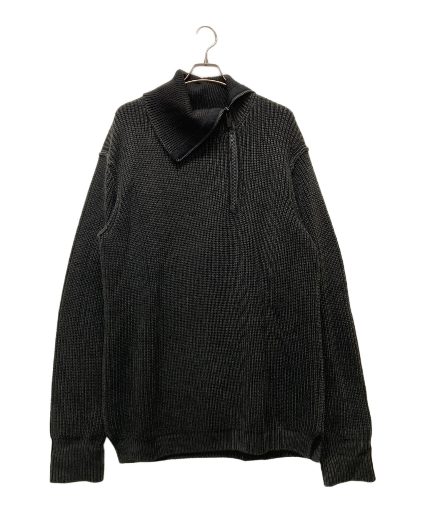 [Pre-owned] Yohji Yamamoto pour homme Zip design knit HE-K12-199