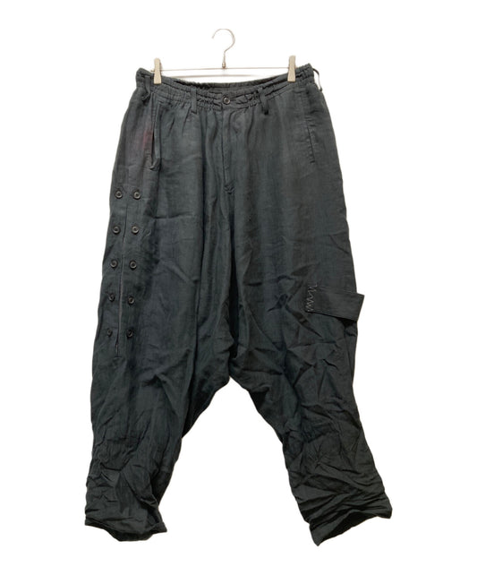 [Pre-owned] Yohji Yamamoto pour homme asymmetrical sarouel pants HS-P30-335