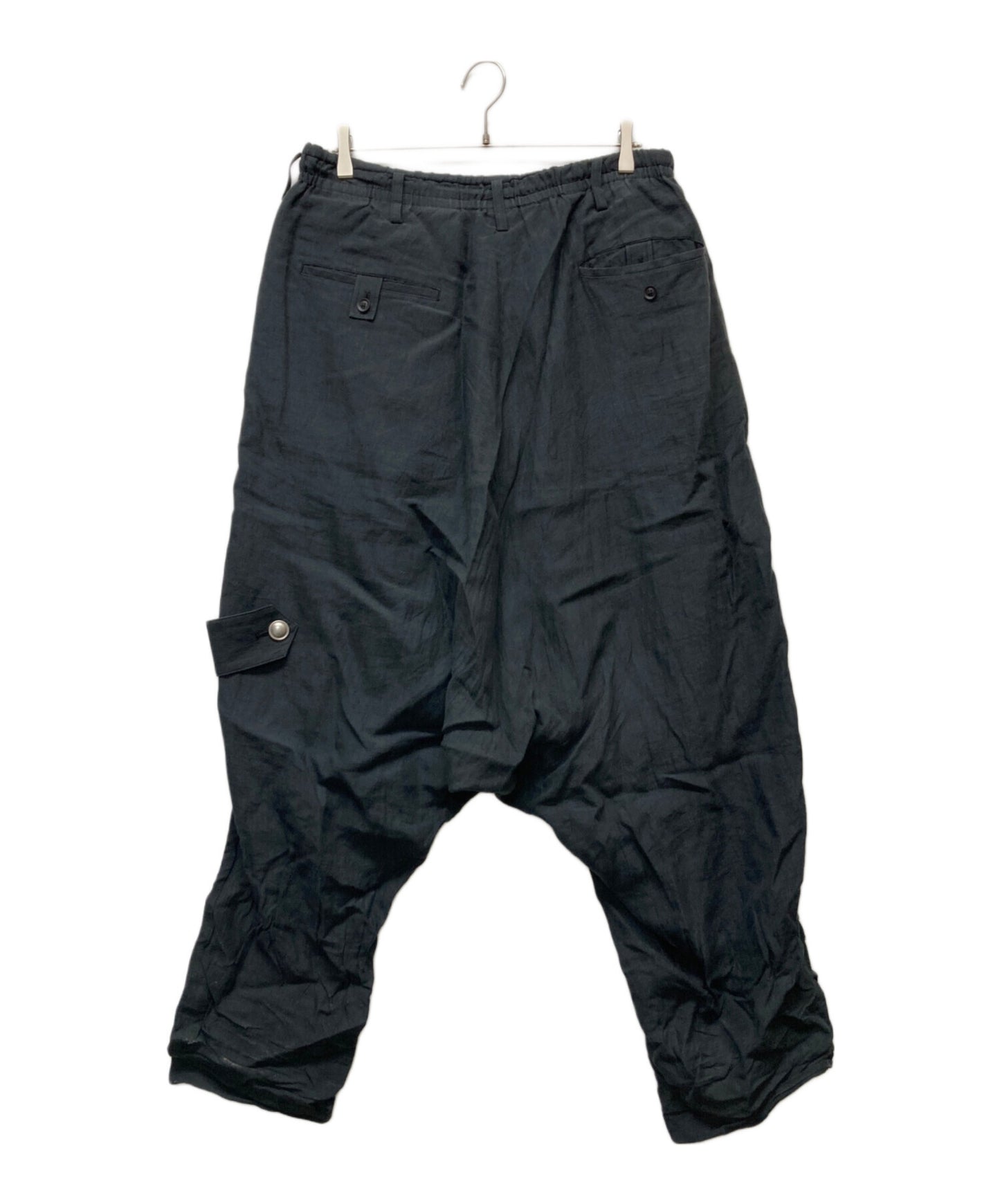 [Pre-owned] Yohji Yamamoto pour homme asymmetrical sarouel pants HS-P30-335
