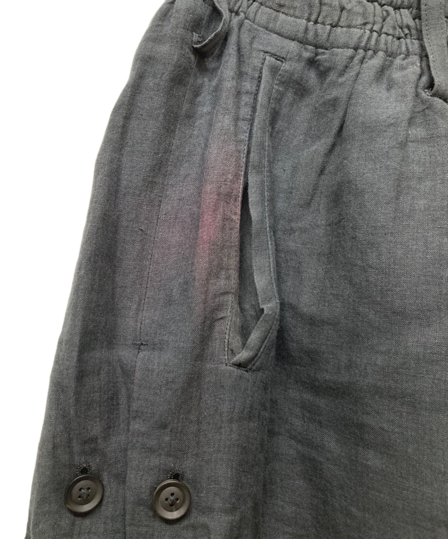 [Pre-owned] Yohji Yamamoto pour homme asymmetrical sarouel pants HS-P30-335
