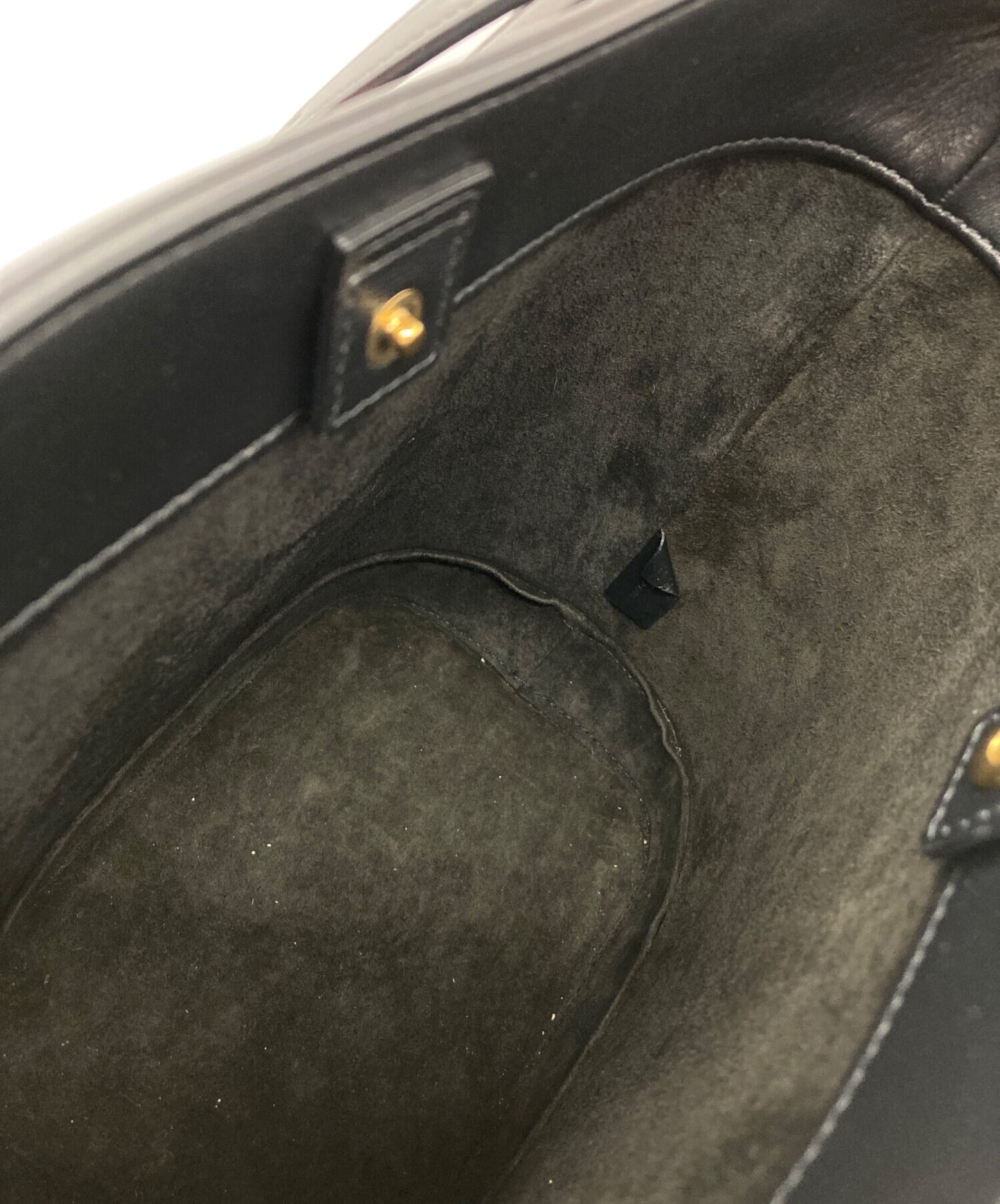 [Pre-owned] CELINE Small Bucket Cuir Trionf