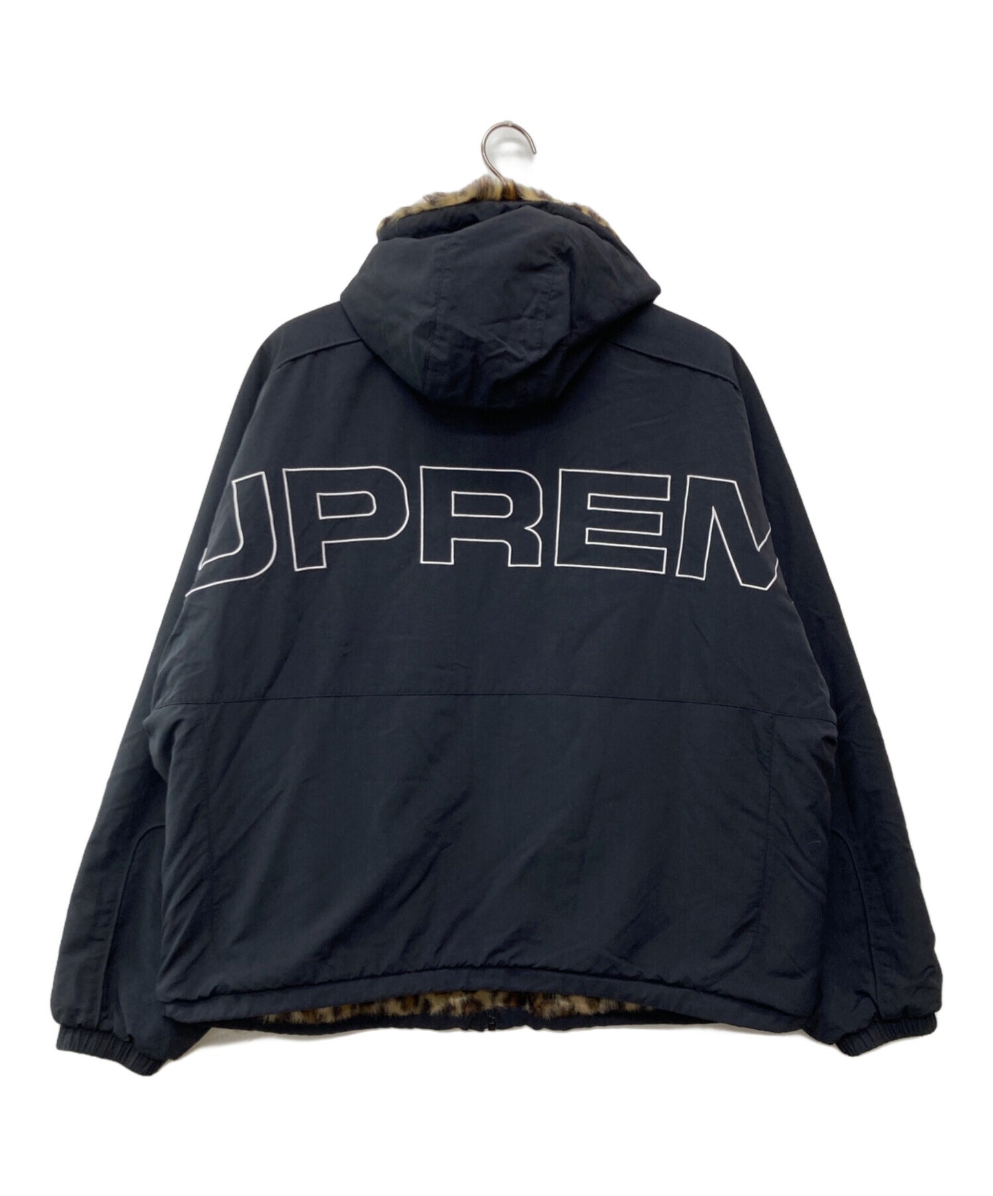 [Pre-owned] SUPREME 25ss Faux Fur Reversible Hooded Track Jacket