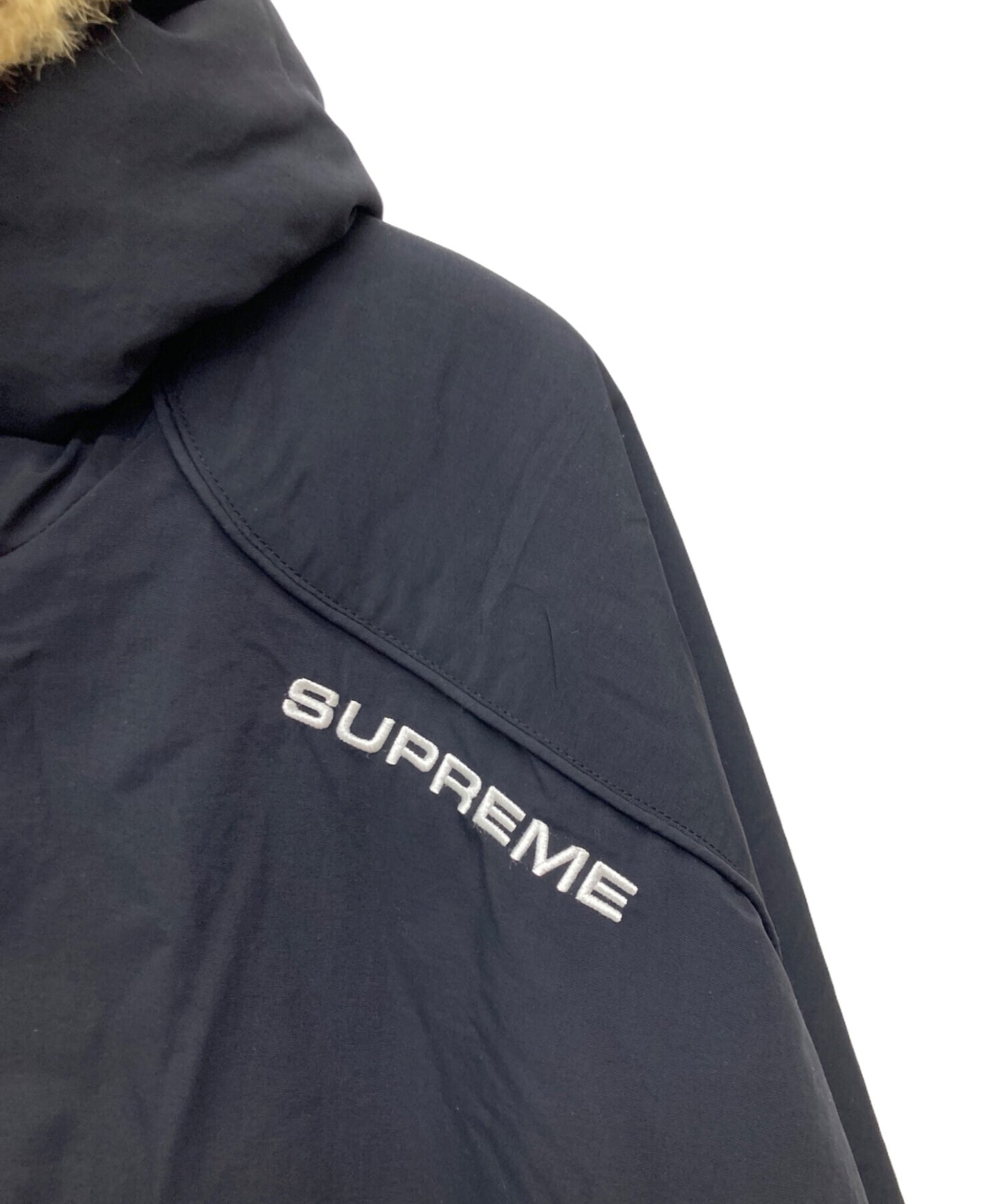 [Pre-owned] SUPREME 25ss Faux Fur Reversible Hooded Track Jacket