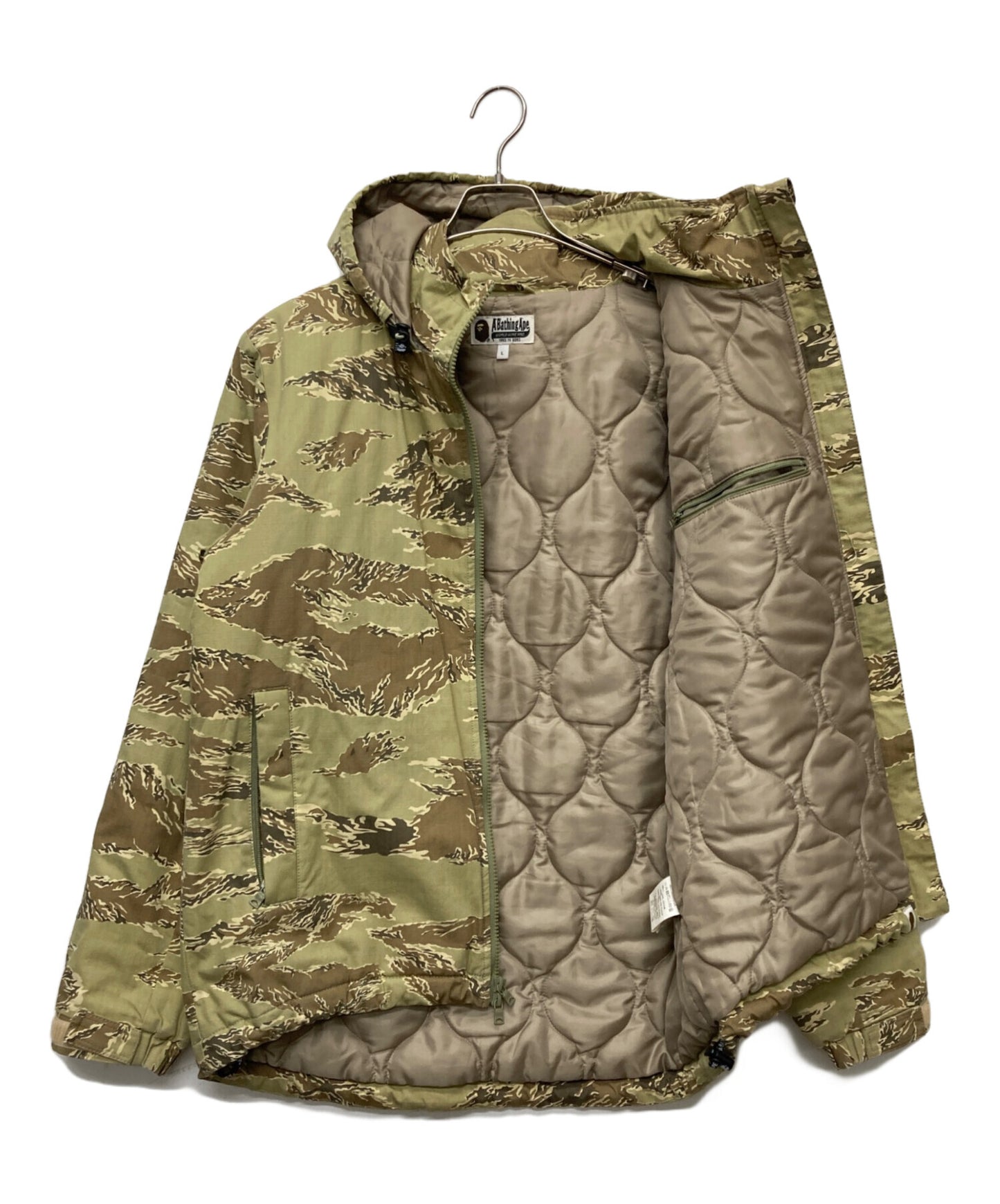 [Pre-owned] A BATHING APE Tiger Camo Military Jacket/001LJD301012X/TIGER CAMO COLLECTION 001ljd301012x