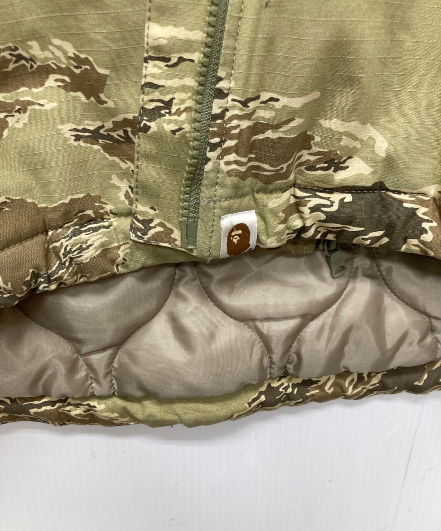 [Pre-owned] A BATHING APE Tiger Camo Military Jacket/001LJD301012X/TIGER CAMO COLLECTION 001ljd301012x