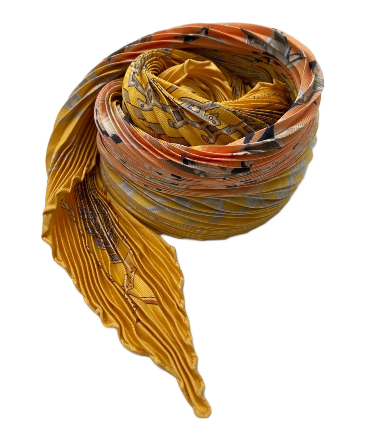 [Pre-owned] HERMES Pleated Scarf