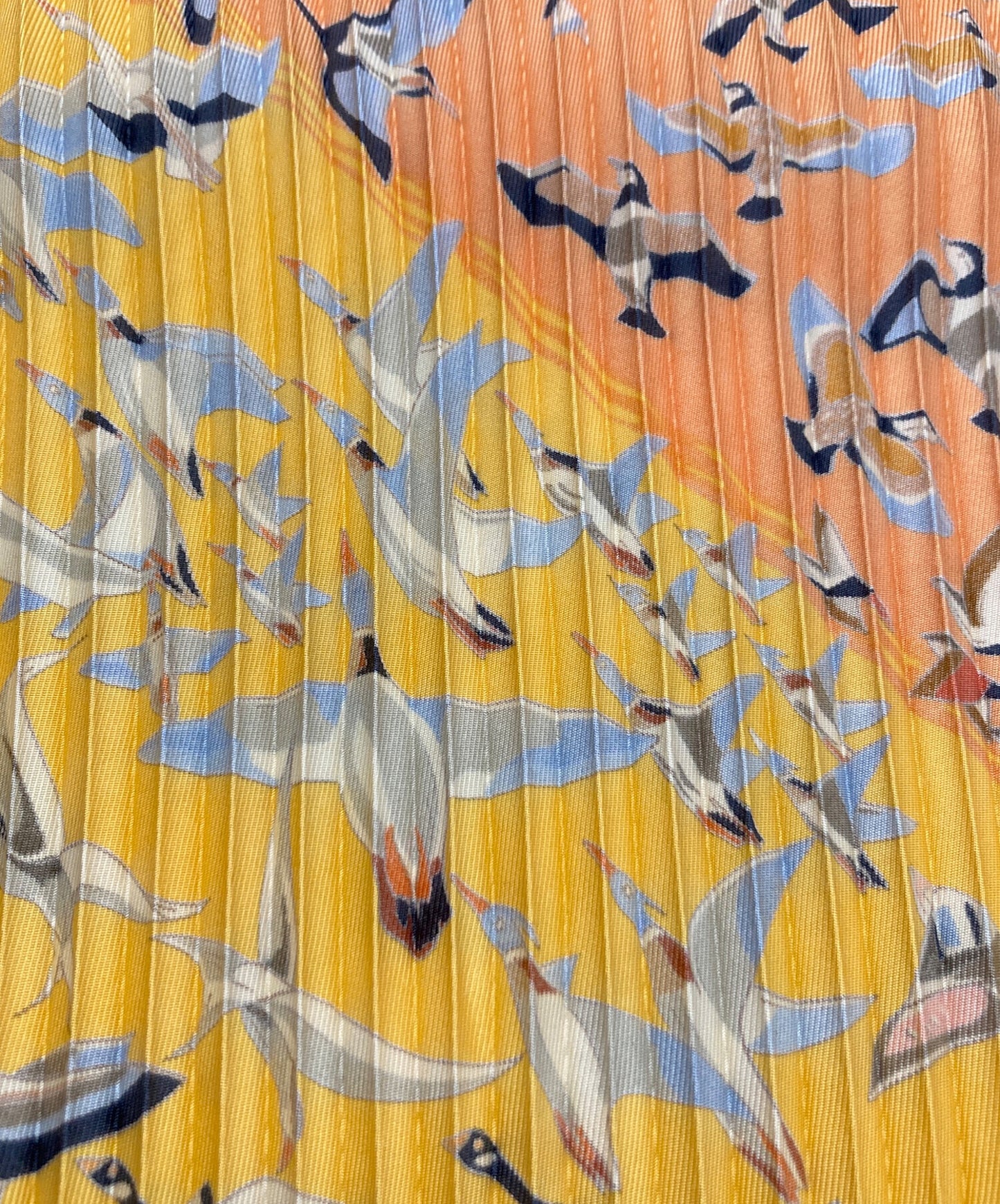 [Pre-owned] HERMES Pleated Scarf