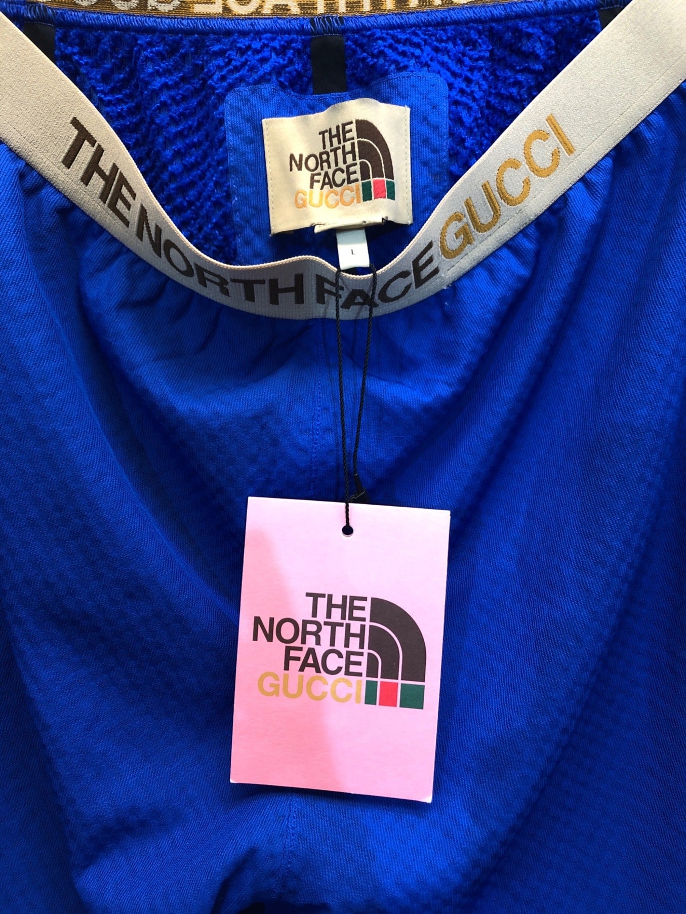 [Pre-owned] GUCCI Technical jersey pants Fleece-lined rib logo pants 507313001