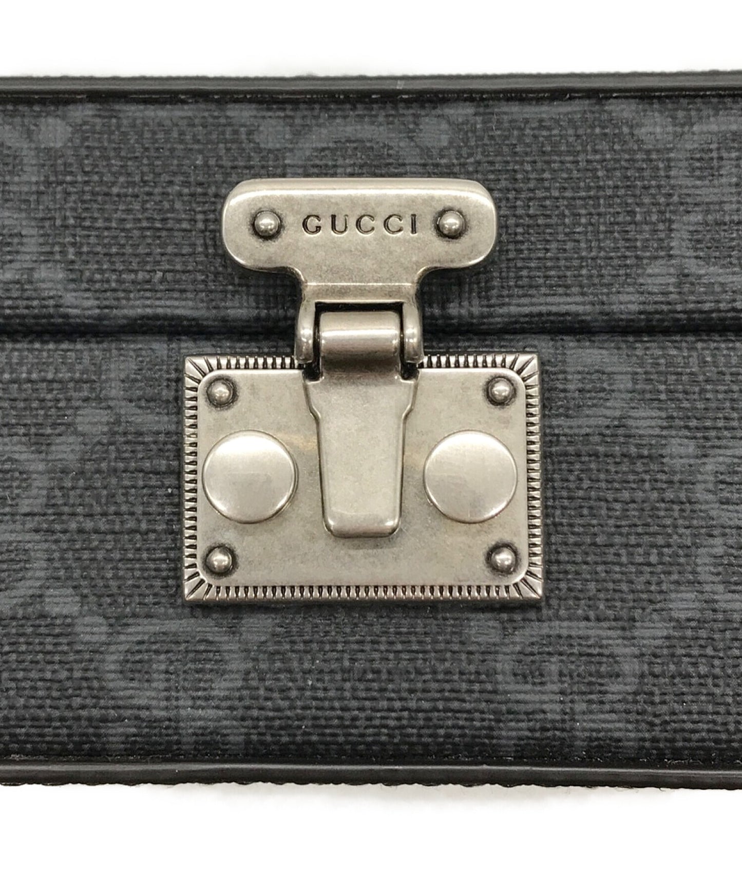 [Pre-owned] GUCCI Cutout interlocking G shoulder bag 725341