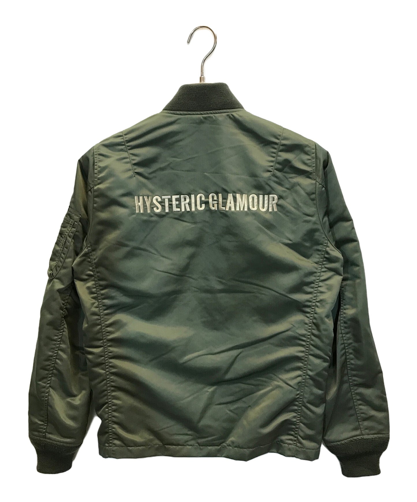 [Pre-owned] Hysteric Glamour Flight jacket with back logo embroidery 0241AB06