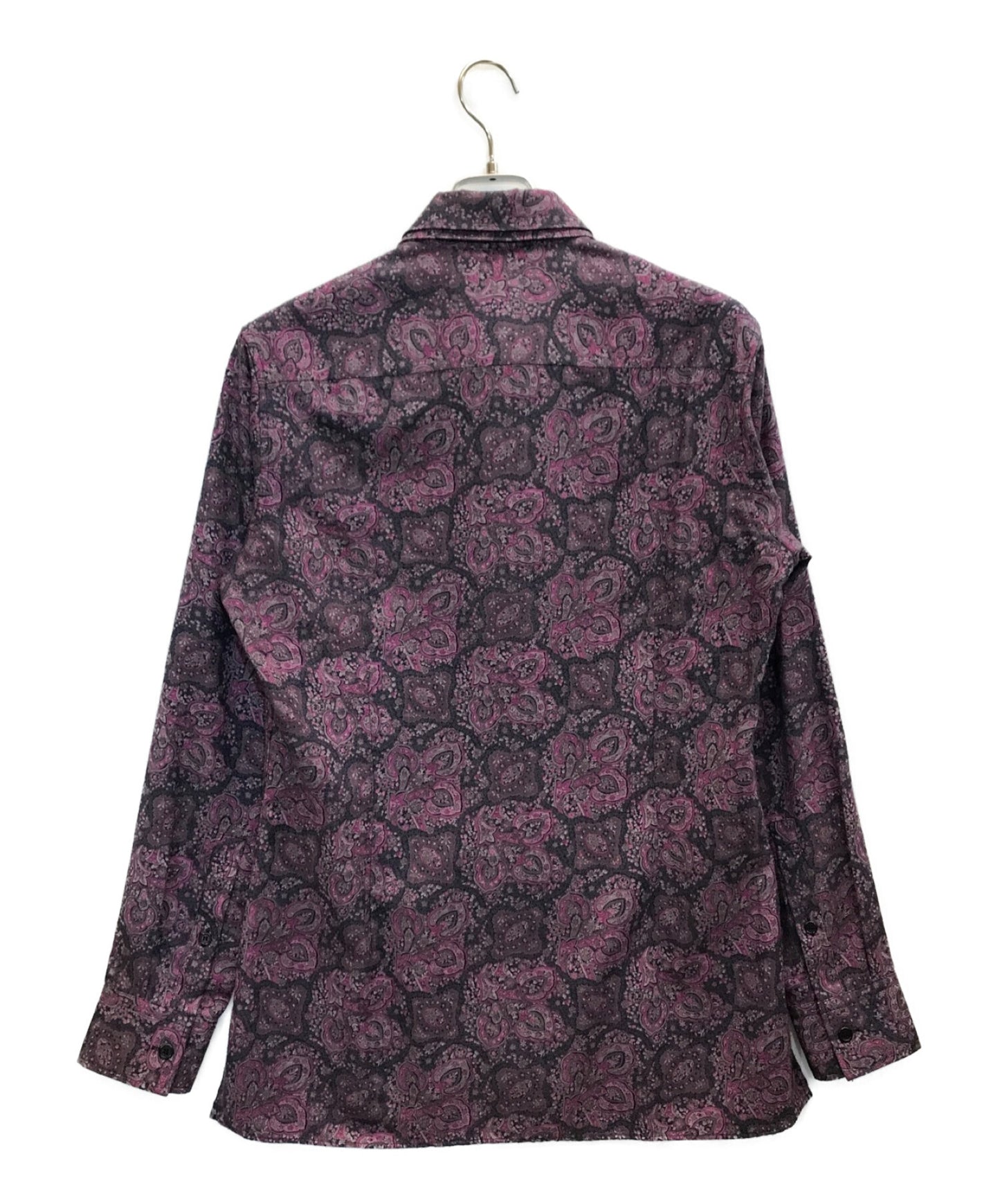 [Pre-owned] Yohji Yamamoto pour homme flower-patterned shirt HF-B07-900