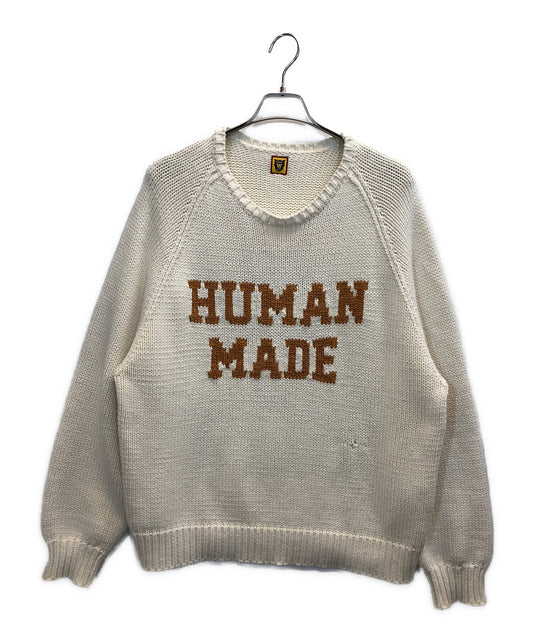 [Pre-owned] HUMAN MADE 22AW RABBIT RAGLAN KNIT SWETER