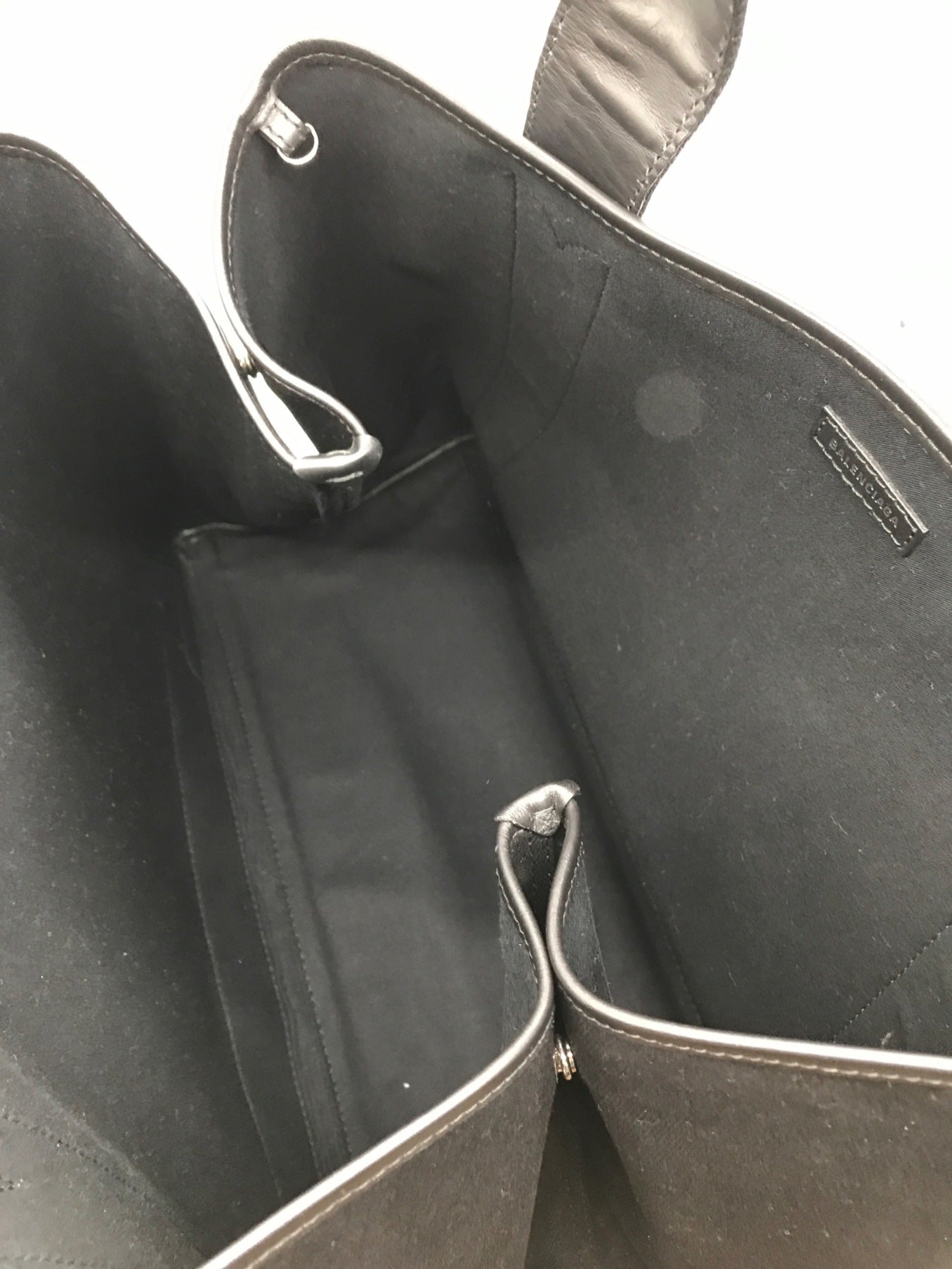 [Pre-owned] BALENCIAGA Navy Cabas M 339936