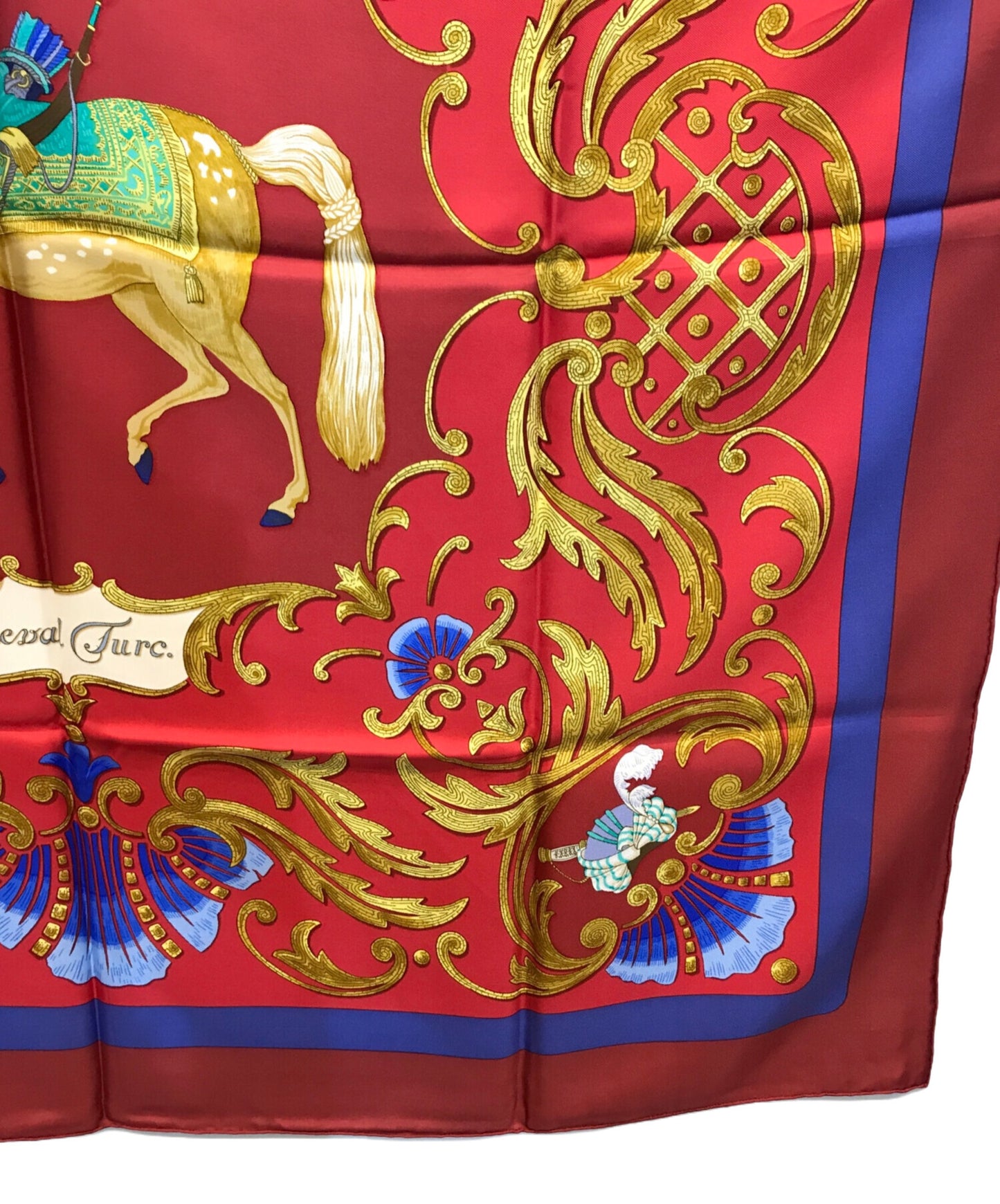 [Pre-owned] HERMES Calle 90/CHEVAL TURC Turkish Horse