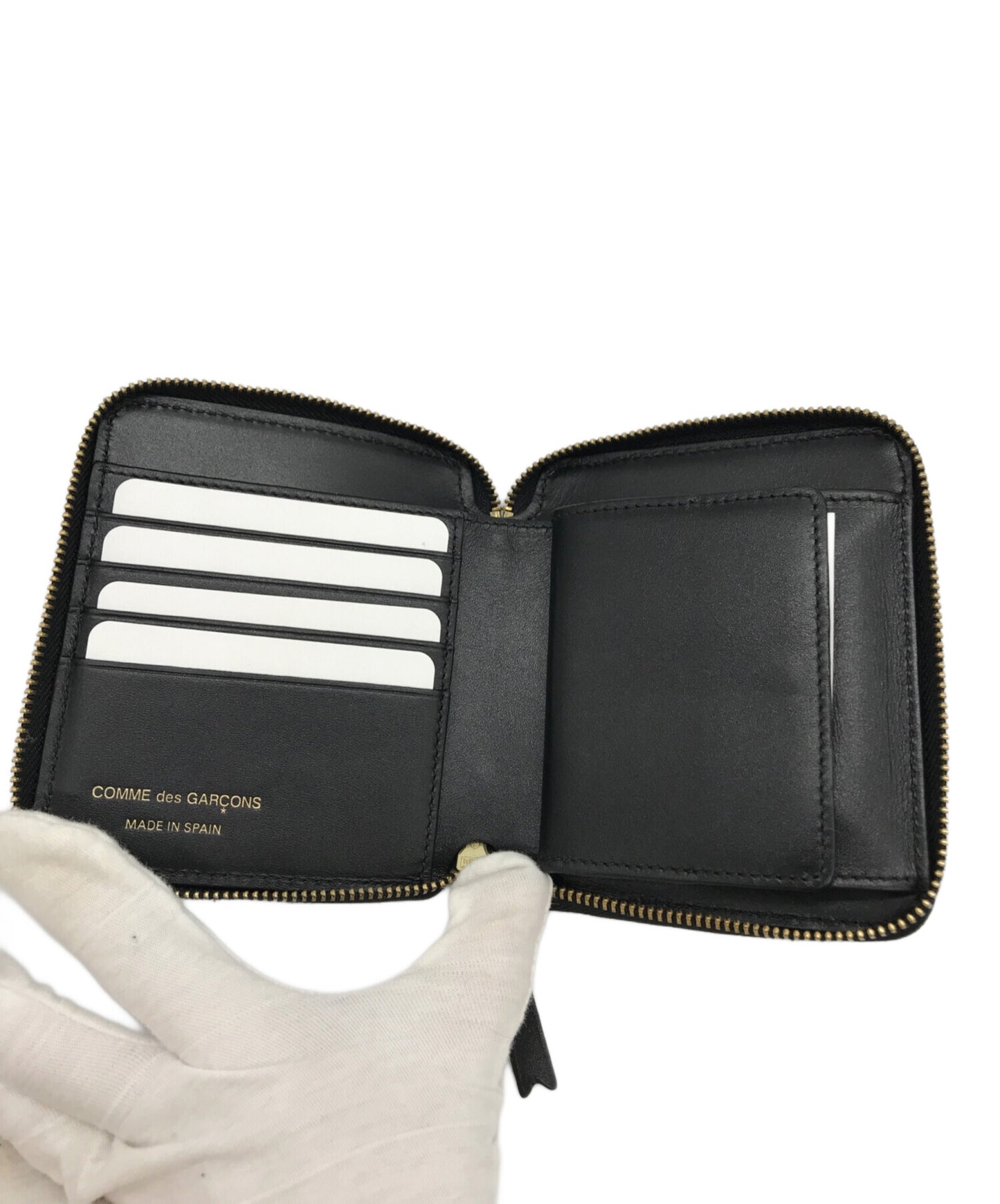 [Pre-owned] COMME des GARCONS round zipper wallet SA2100