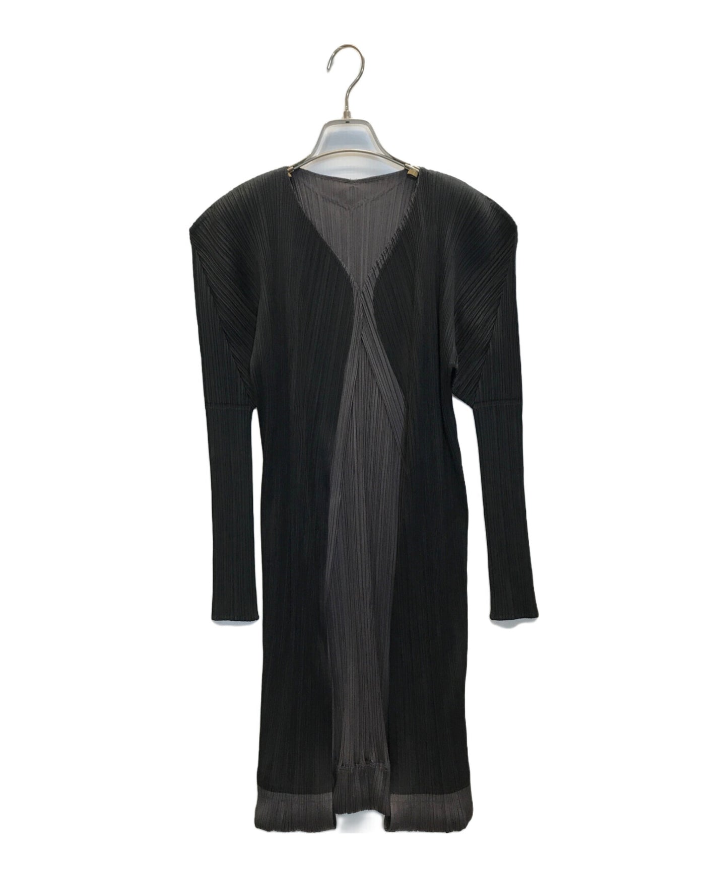 [Pre-owned] PLEATS PLEASE Layered style pleated long cardigan PP14-JA763