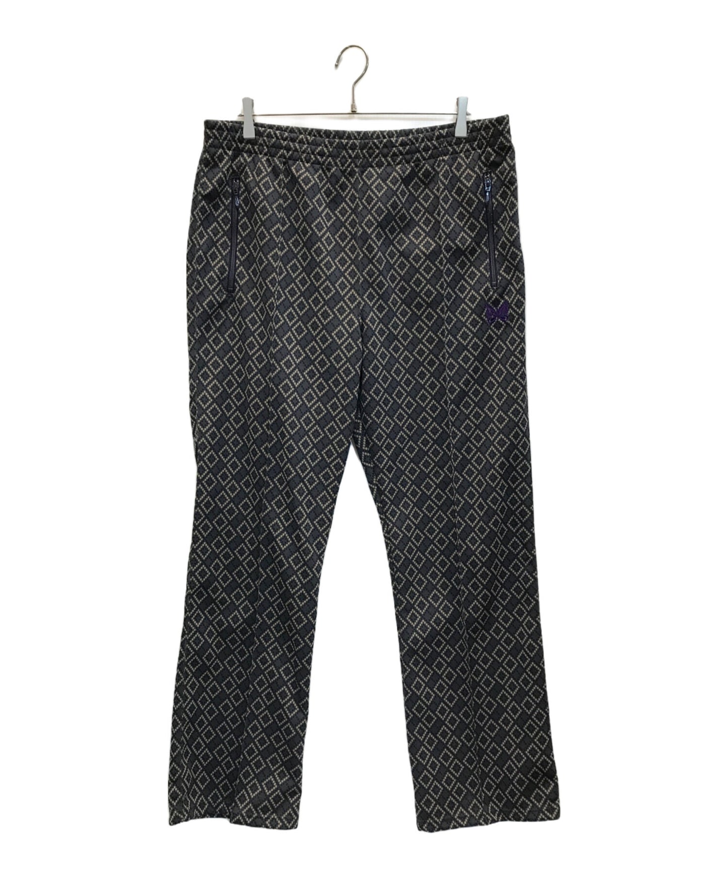 [Pre-owned] Needles Papillon Embroidered Track Pants NS1633