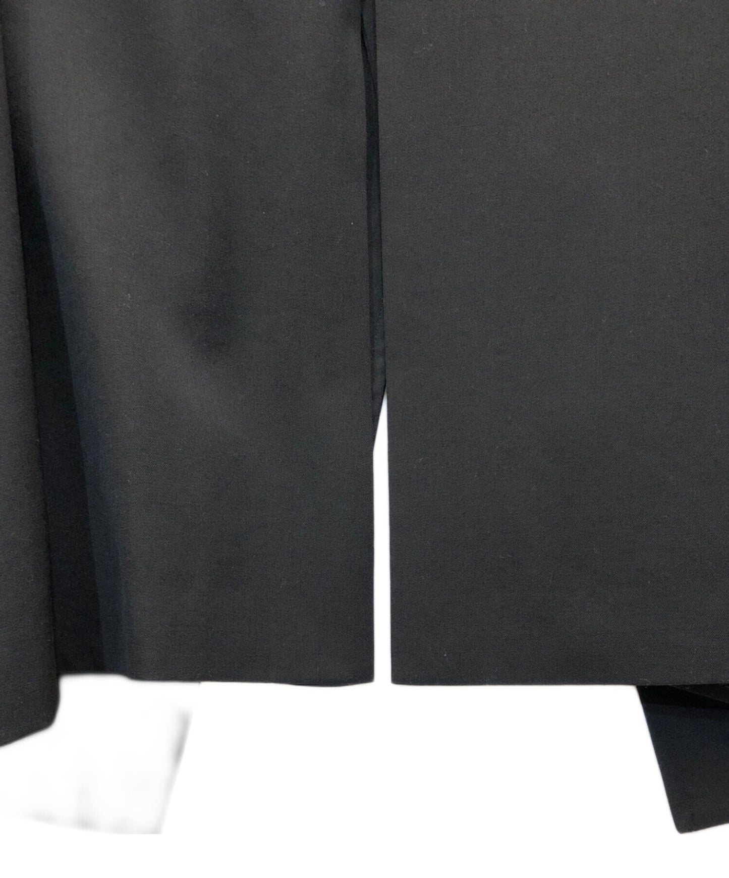 [Pre-owned] Yohji Yamamoto pour homme 12AW Wool gabardine toggle layered coat HD-J52-100