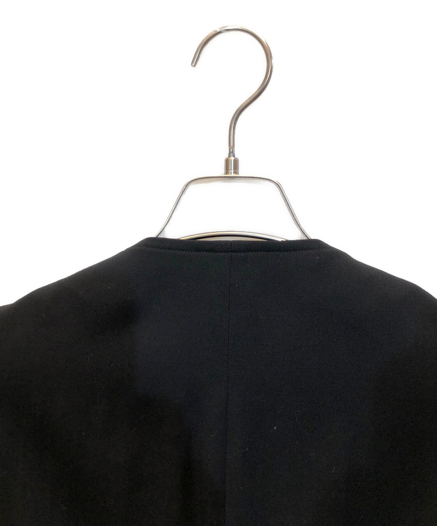 [Pre-owned] Yohji Yamamoto pour homme 12AW Wool gabardine toggle layered coat HD-J52-100