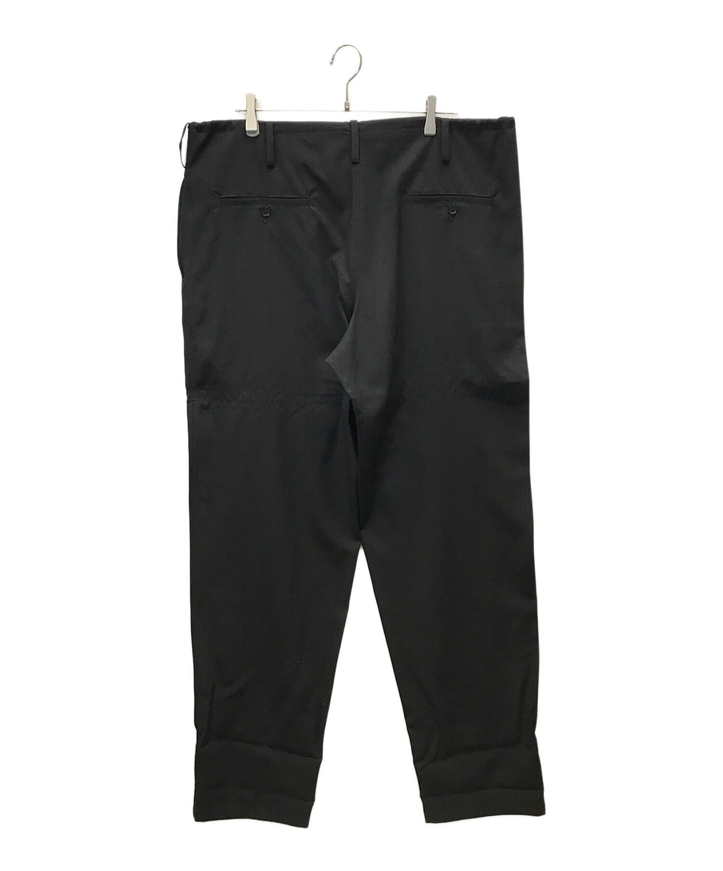 [Pre-owned] Yohji Yamamoto pour homme Wool gabardine wide pants HD-P15-100