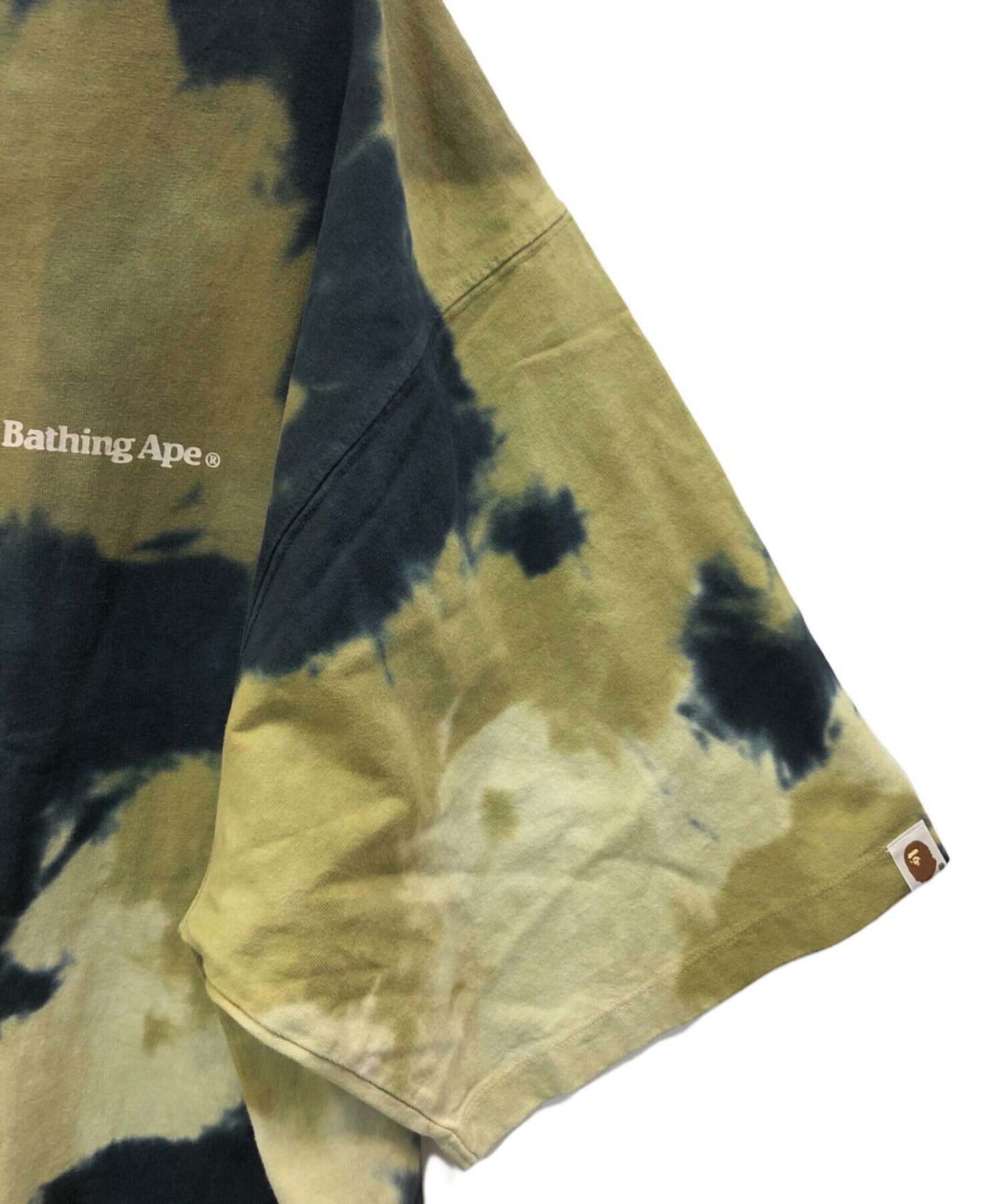 [Pre-owned] A BATHING APE Tie-dye Pattern T-shirt 001CSJ301006M