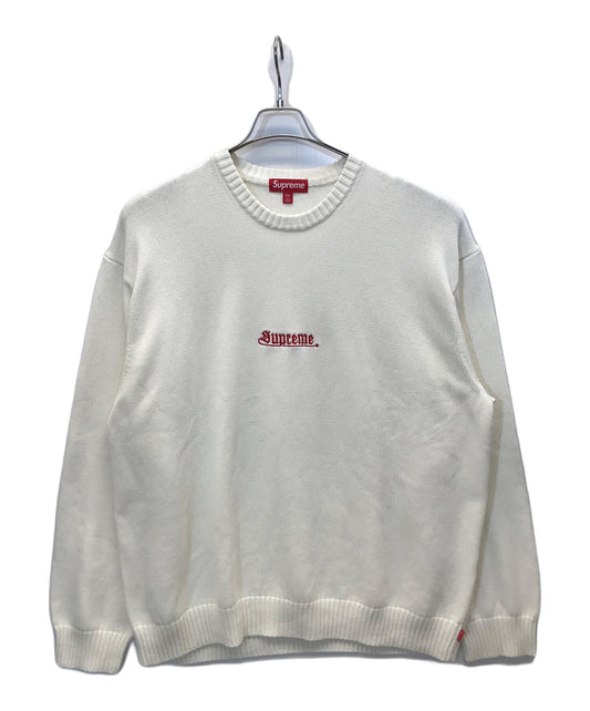 [Pre-owned] SUPREME 24SS Old English Sweater