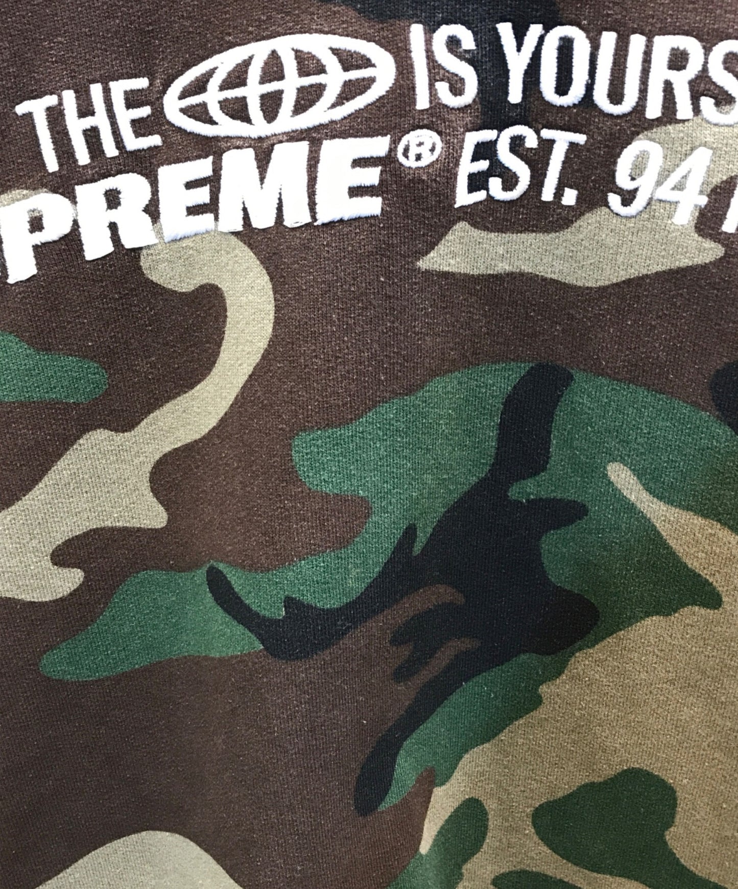 [Pre-owned] SUPREME World Is Yours Hooded Sweatshirt