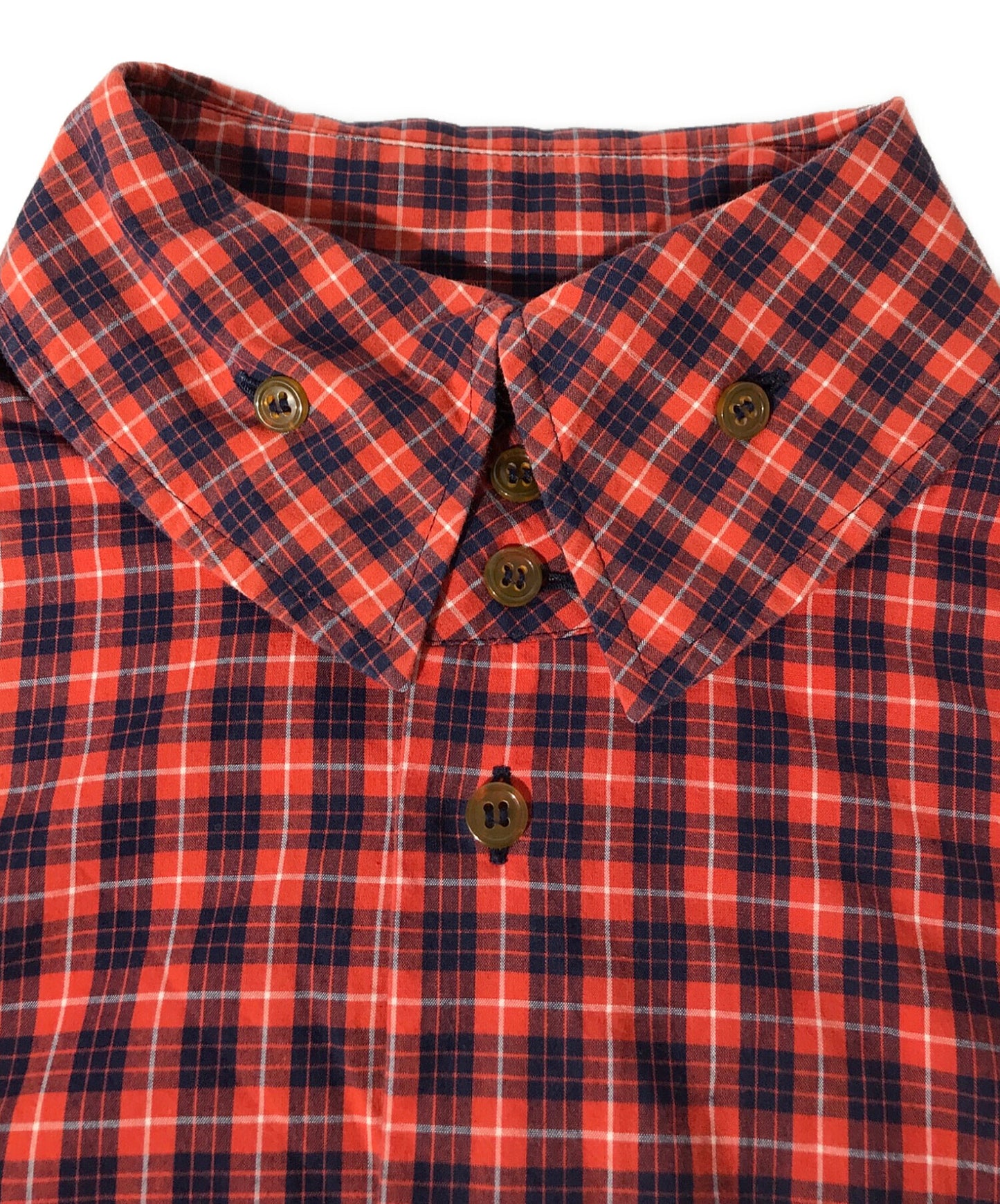[Pre-owned] Vivienne Westwood man Short Sleeve Check Shirt VW-WR-82045