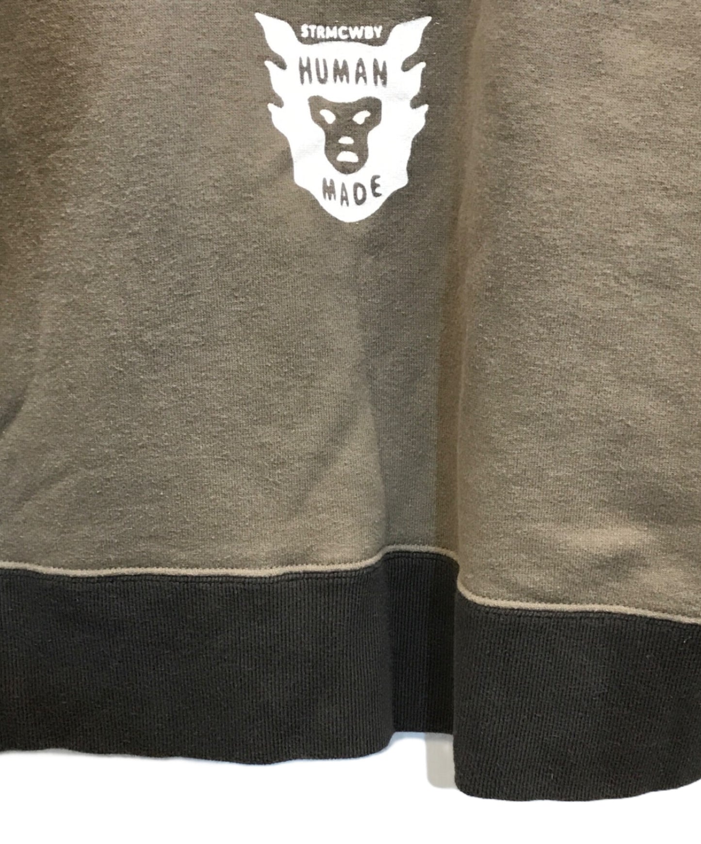 [Pre-owned] HUMAN MADE ZIP-UP HOODED SWEATSHIRT