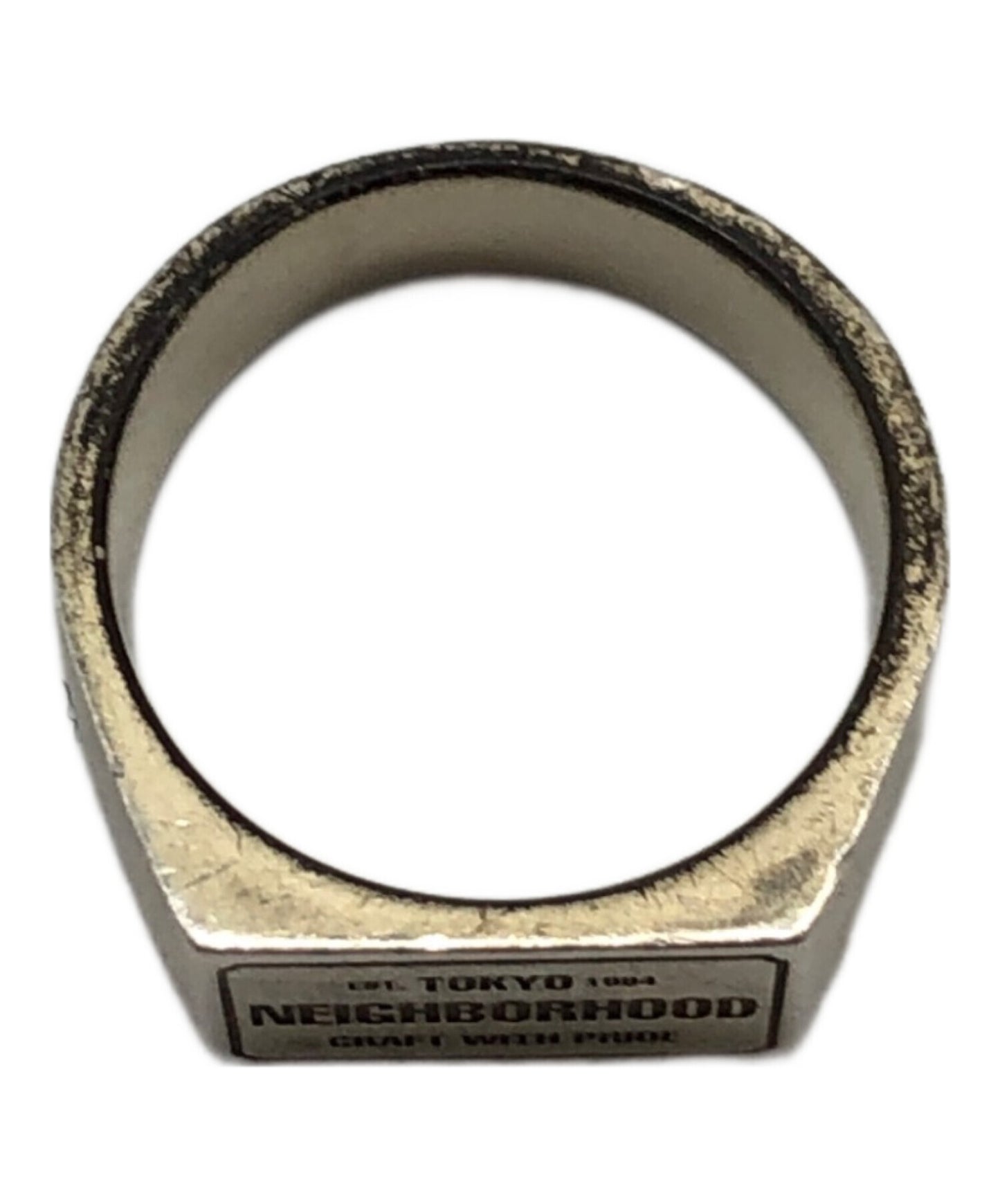[Pre-owned] NEIGHBORHOOD SILVER SIGNET RING